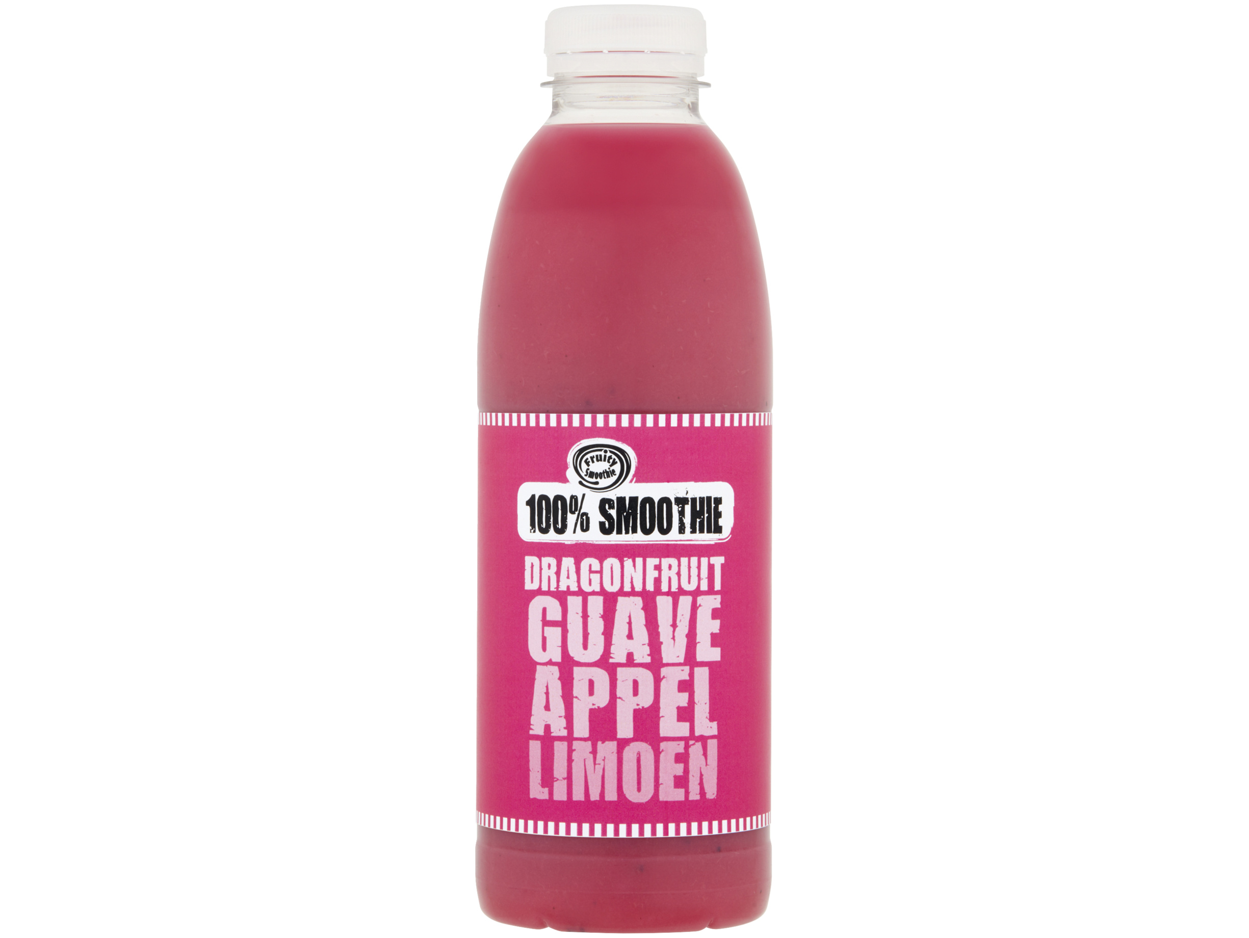 Smoothie dragonfruit guave appel