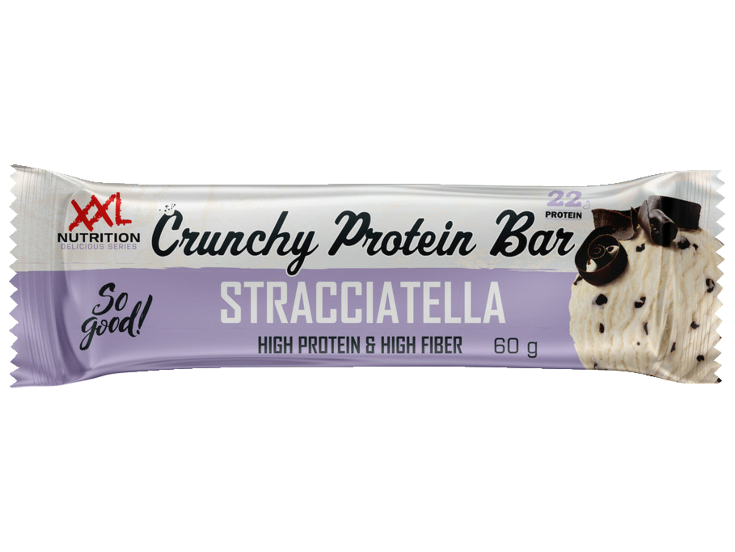 Crunchy bar stracciatella