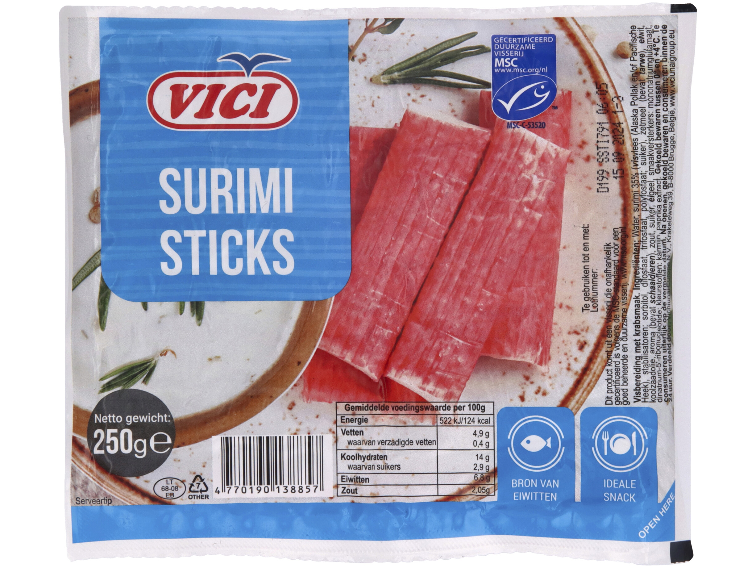 Surimi sticks