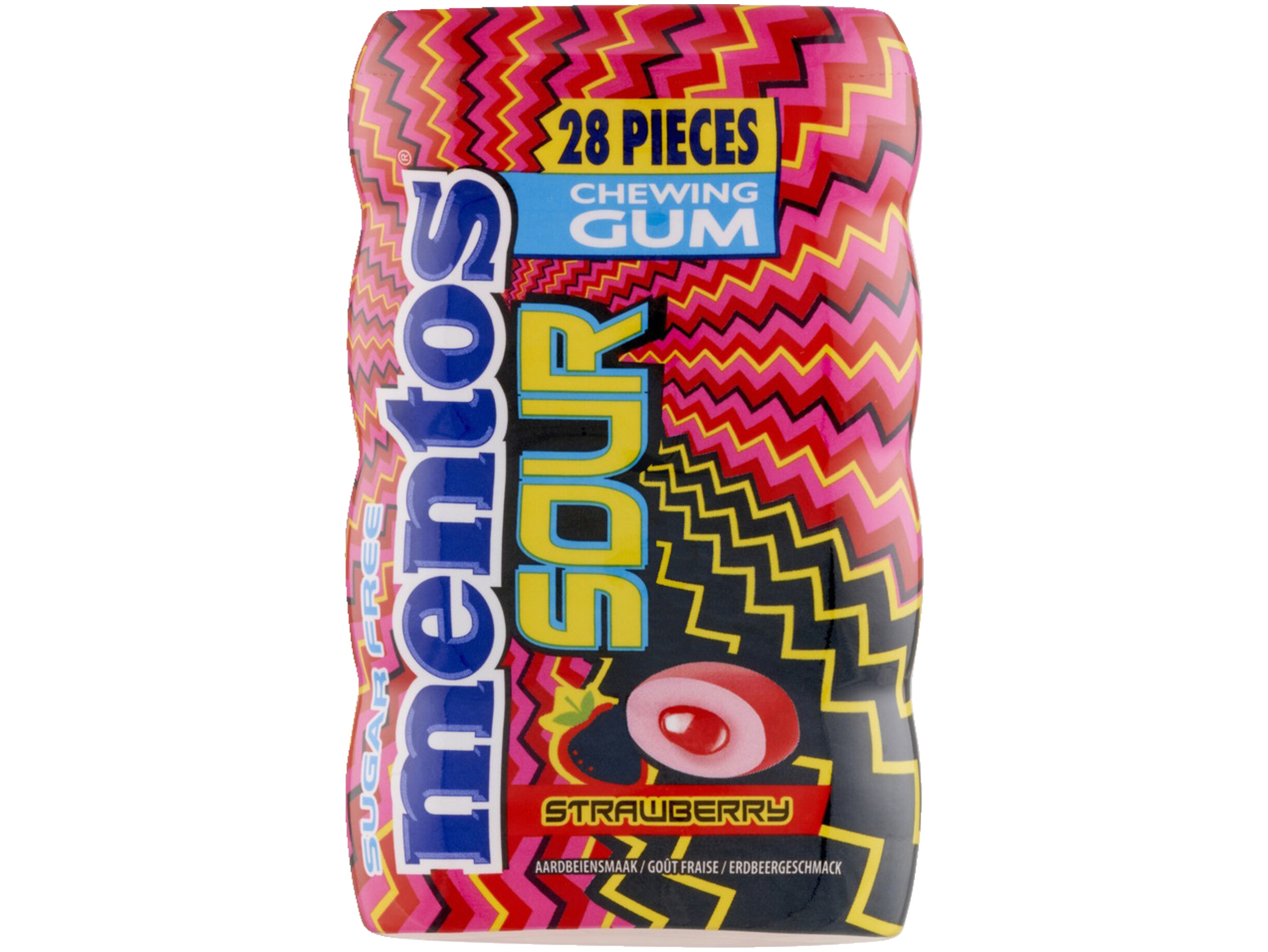 Gum sour aardbei