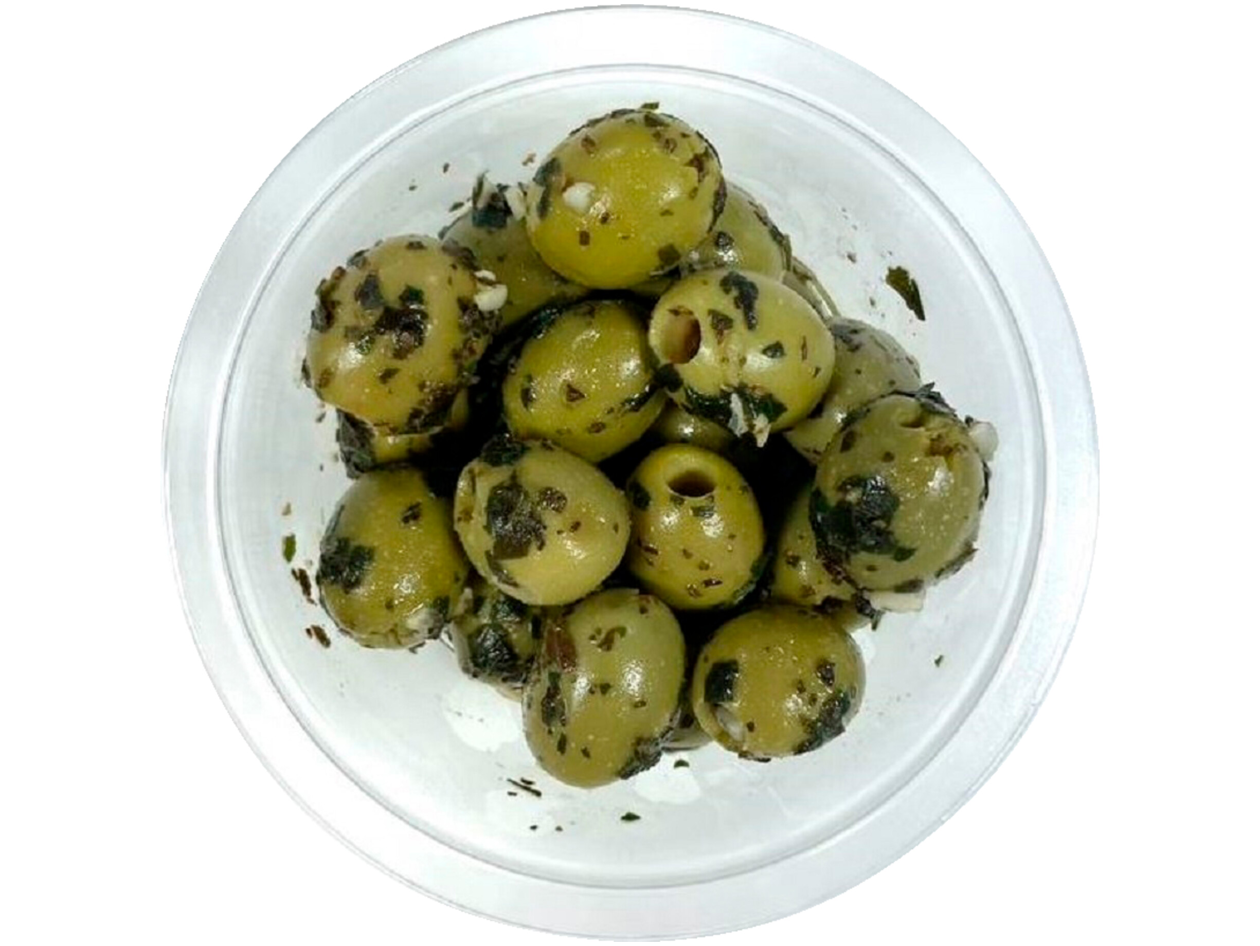 Olijven basilicum
