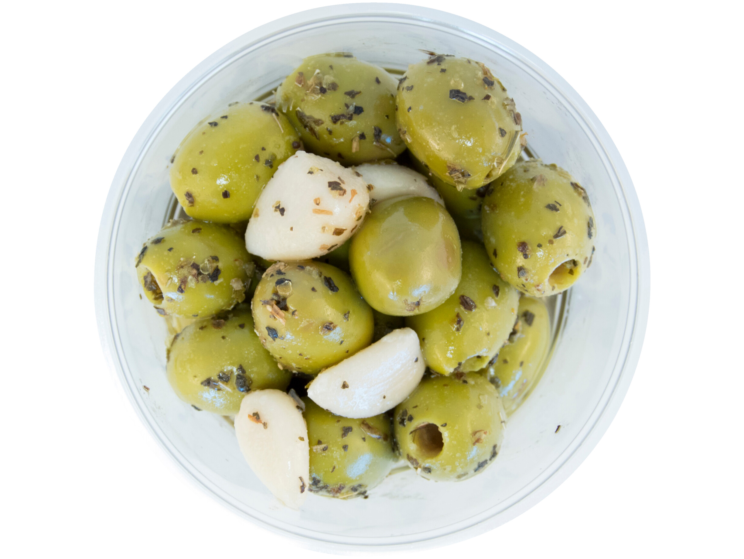 Olijven knoflook