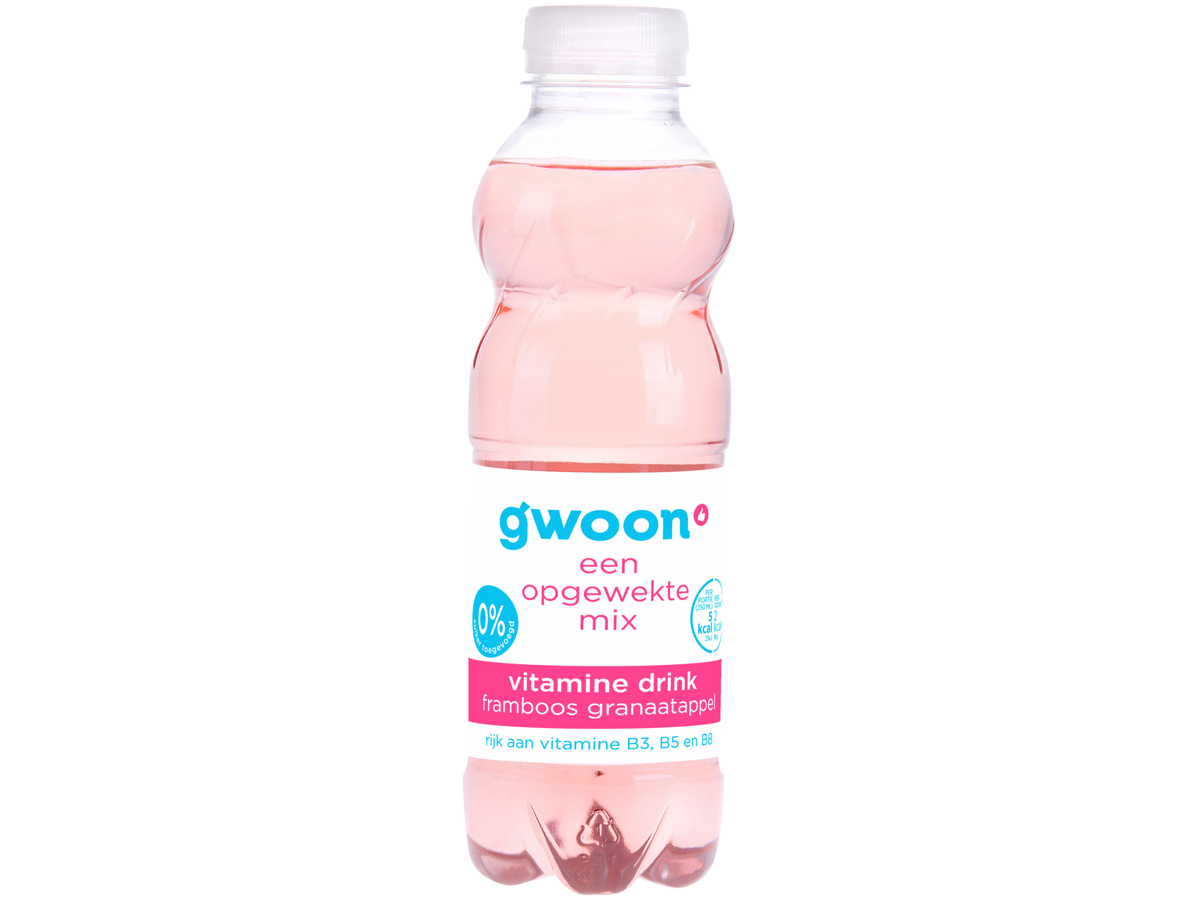 Vitaminwater framboos 0%