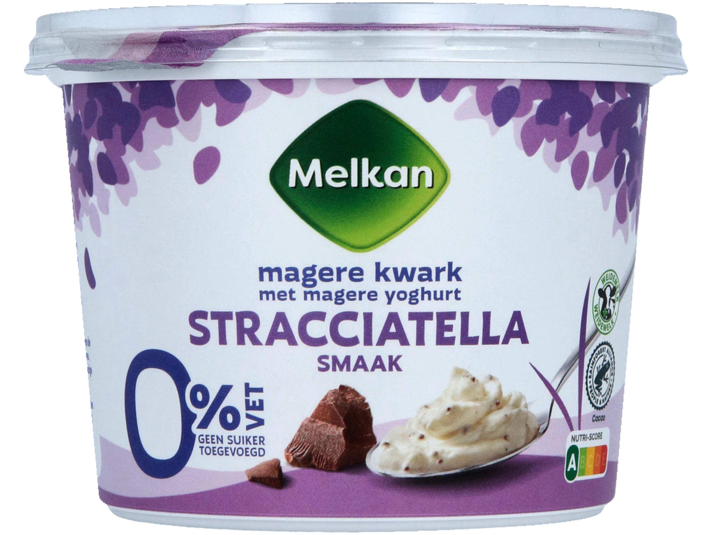 Magere kwark straciatella