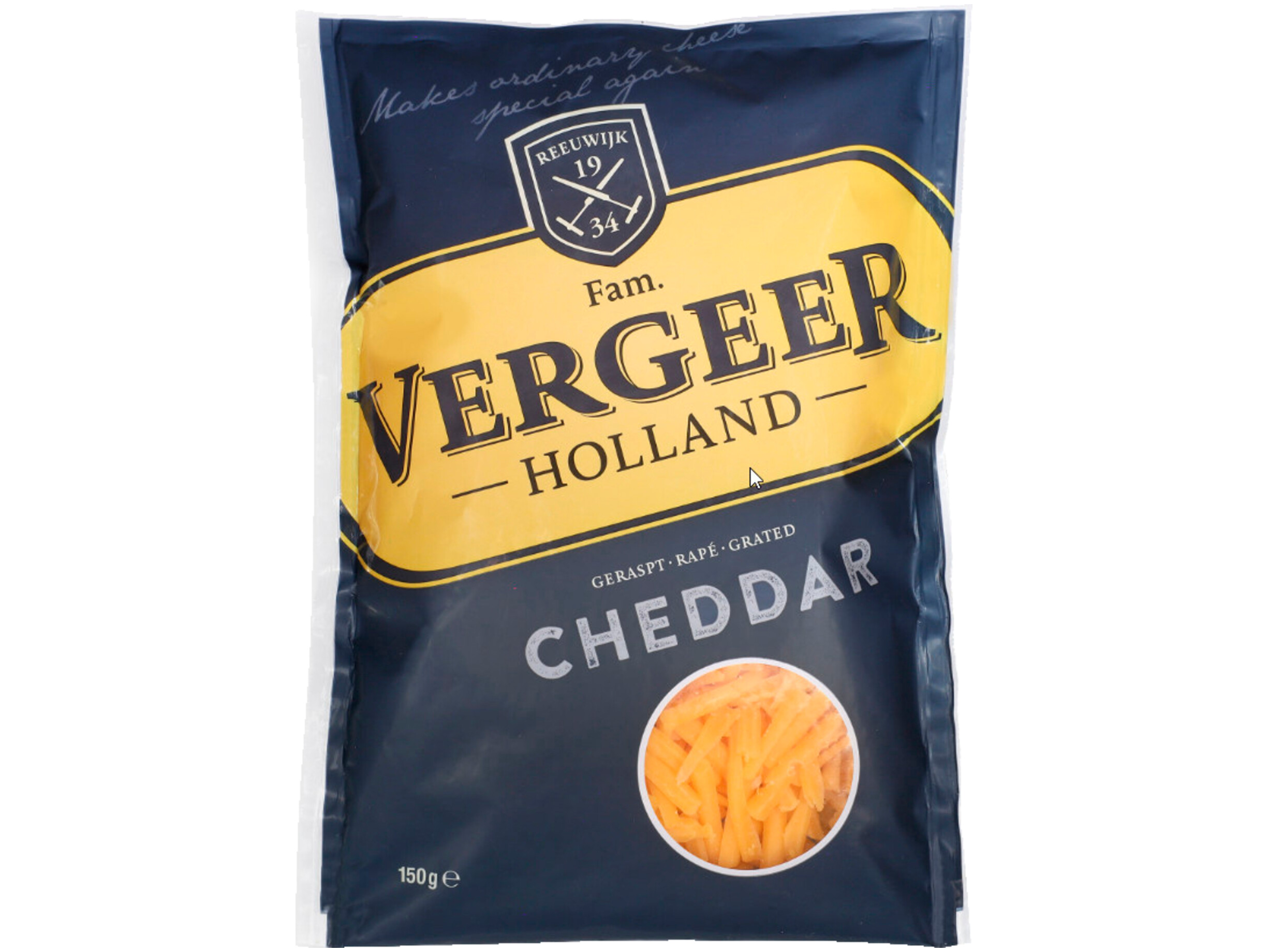 Geraspte cheddar