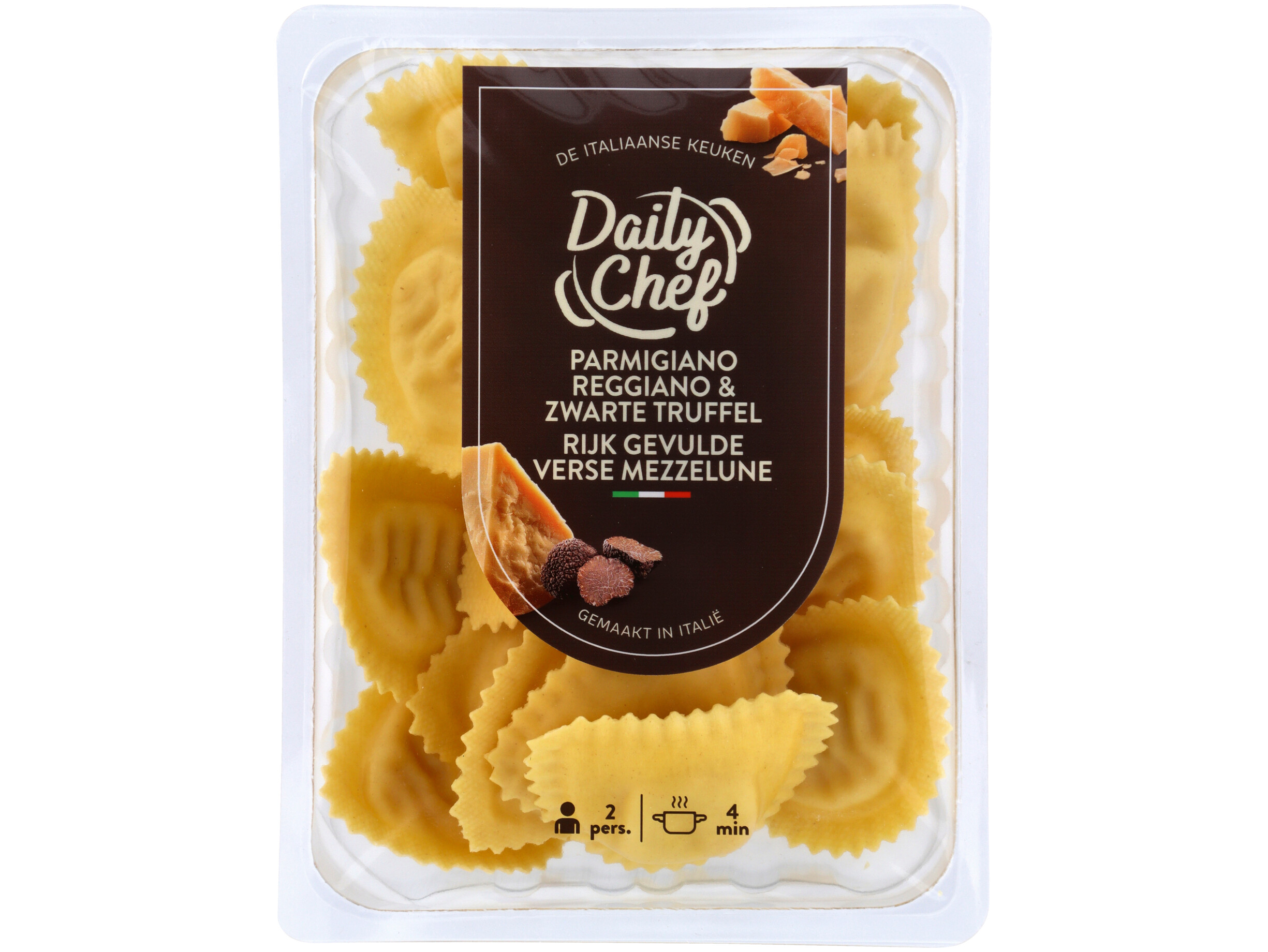 Pasta parmezaanse kaas en truffel