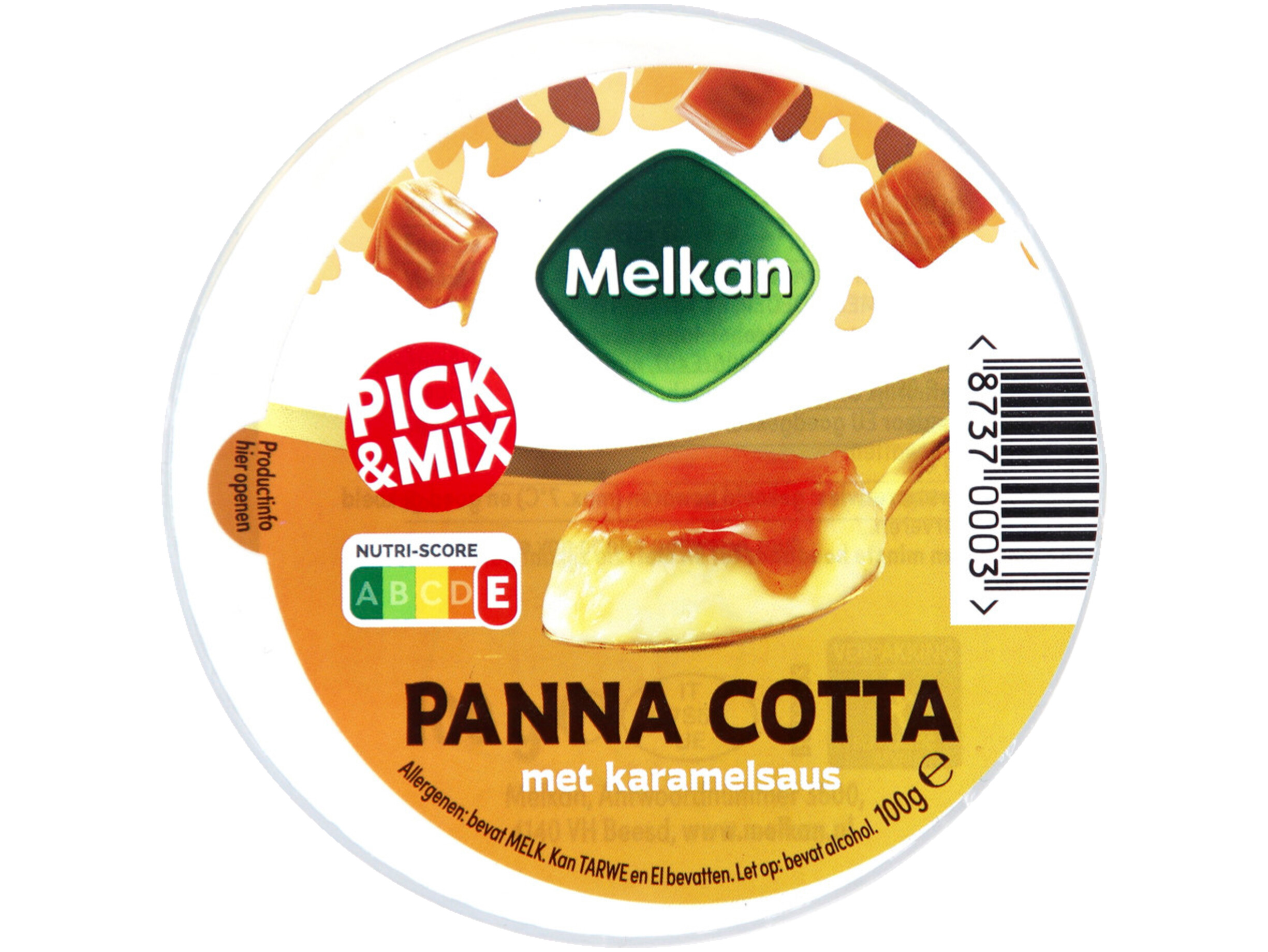 Panna cotta caramel