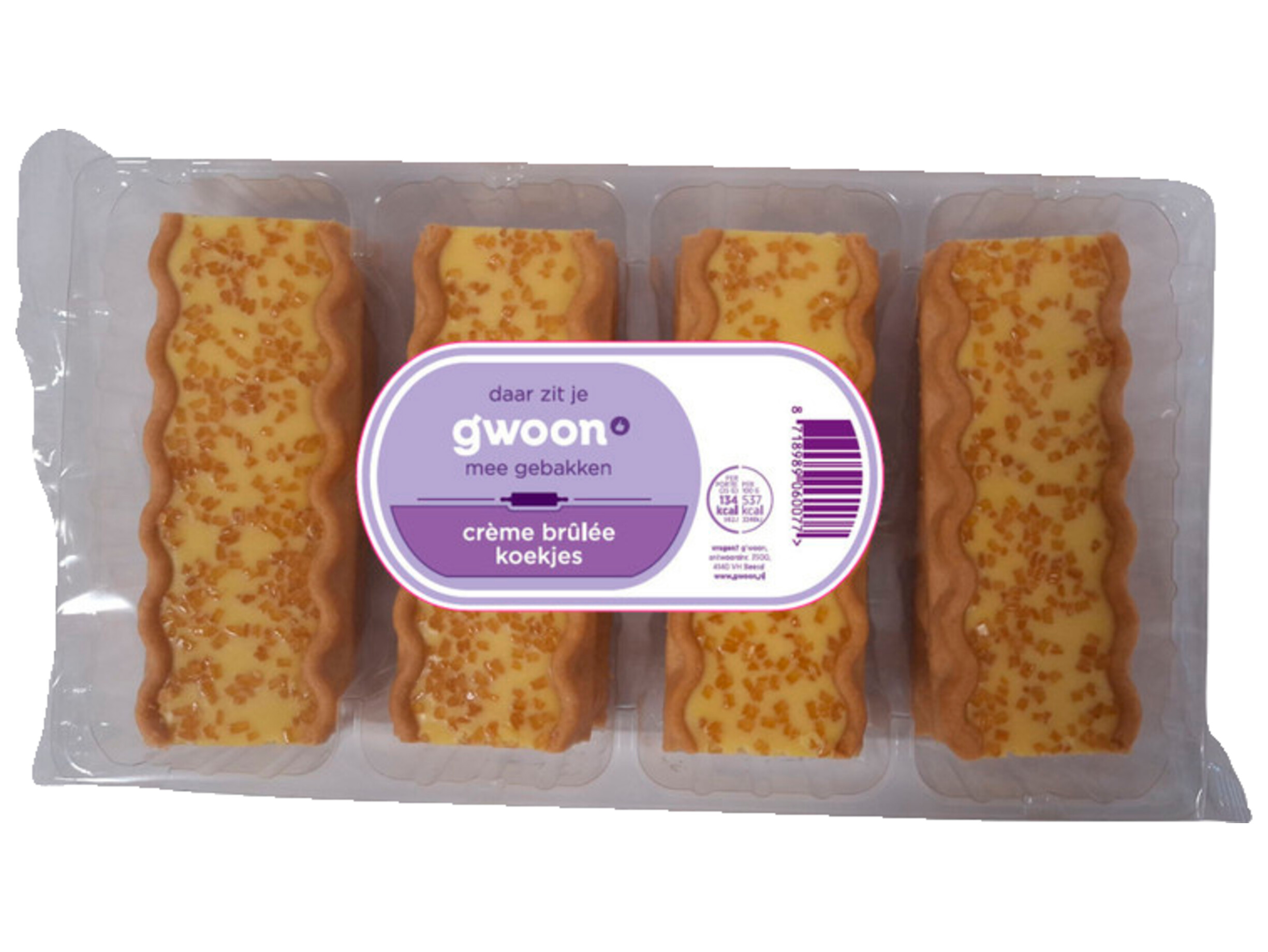 Creme brulee koekjes