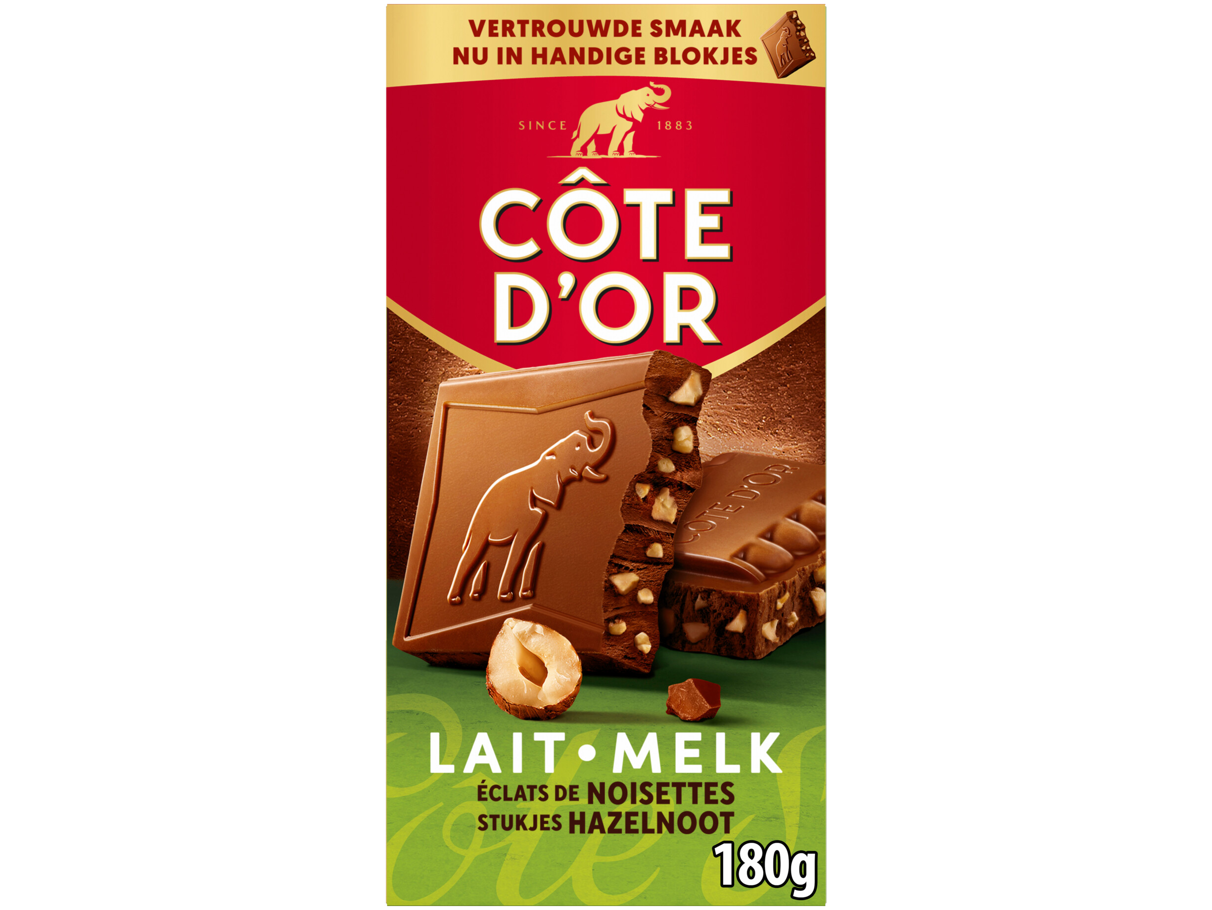 Chocoladereep melk hazelnoot