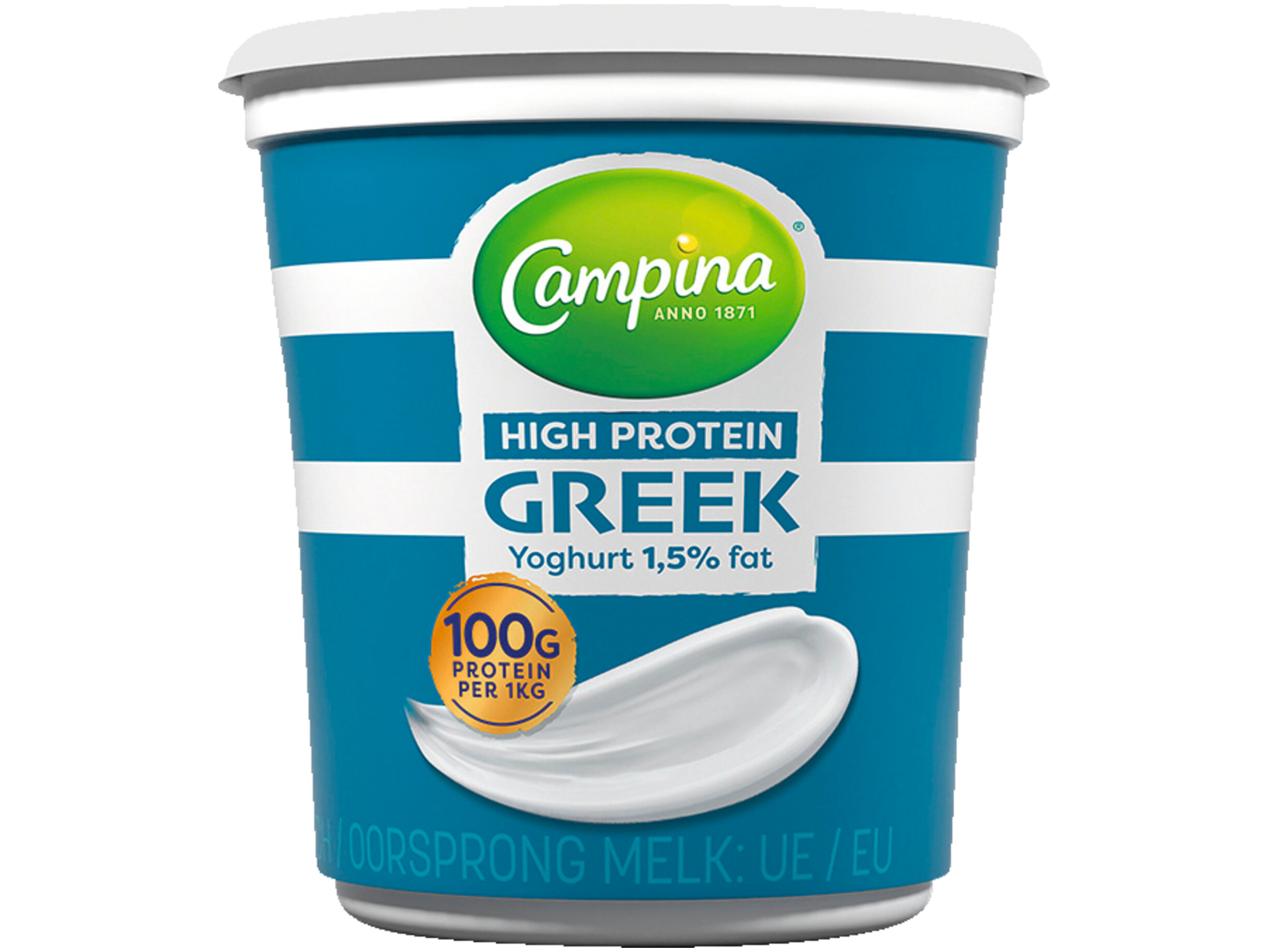 Griekse yoghurt 1,5% vet high protein