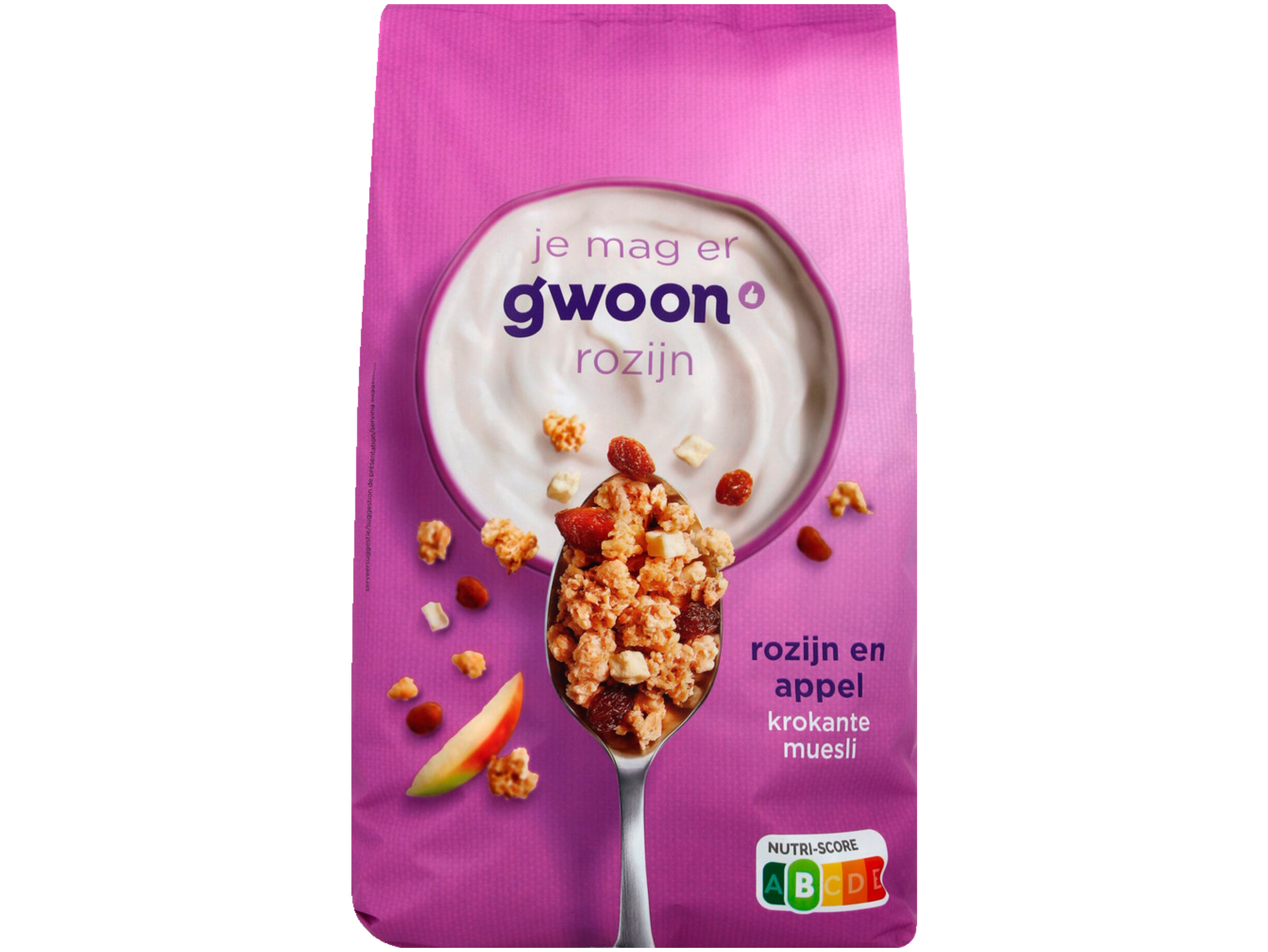 Muesli appel rozijn