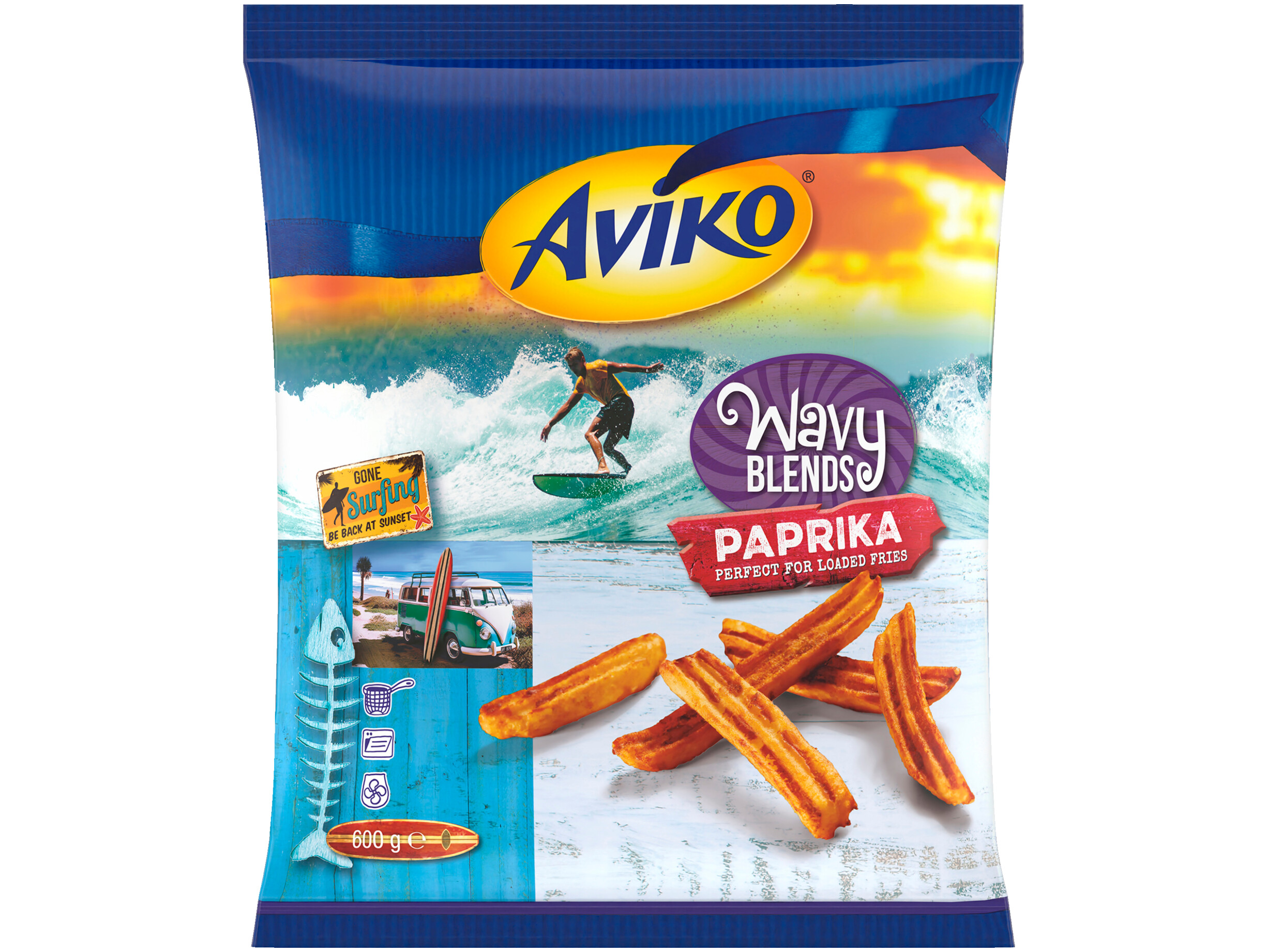 Wavy blends paprika