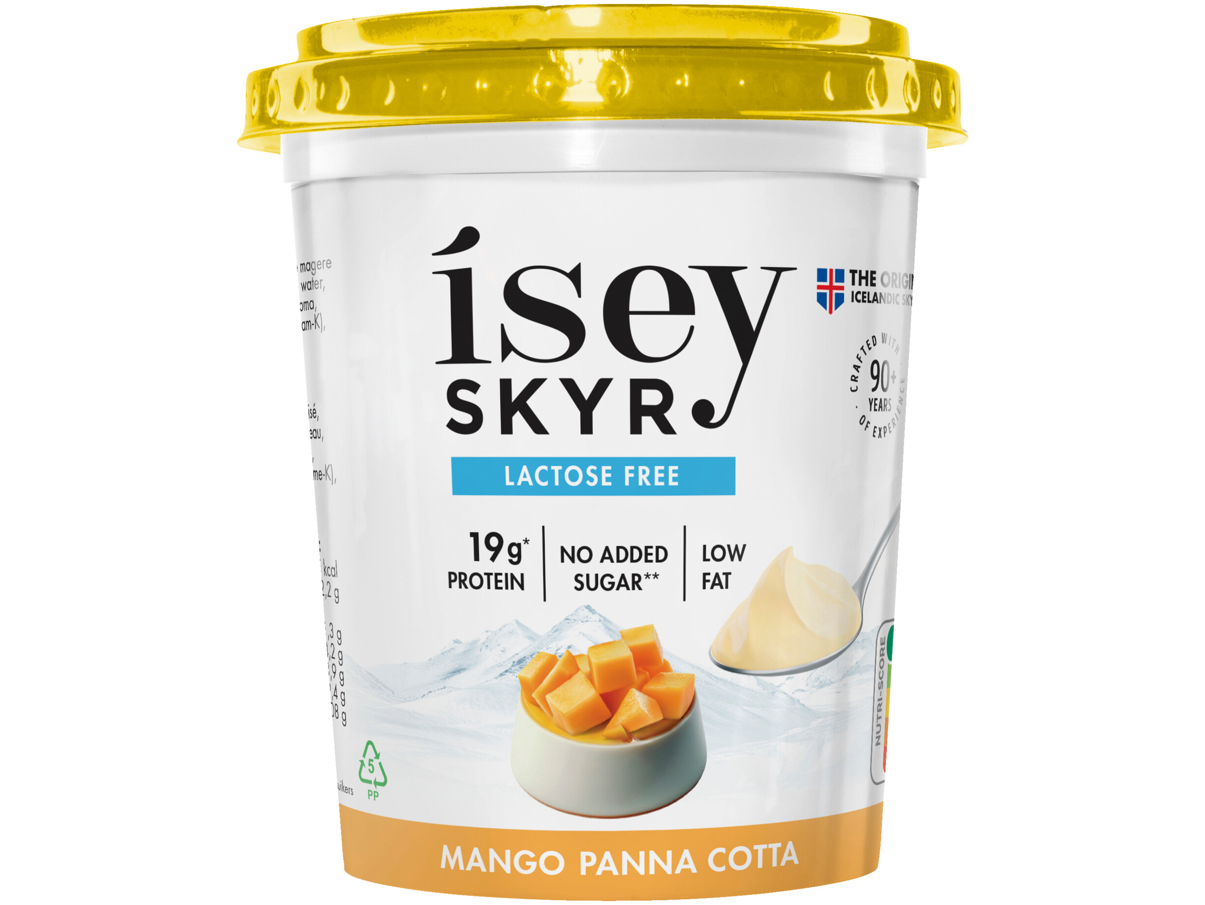 Mango panna cotta