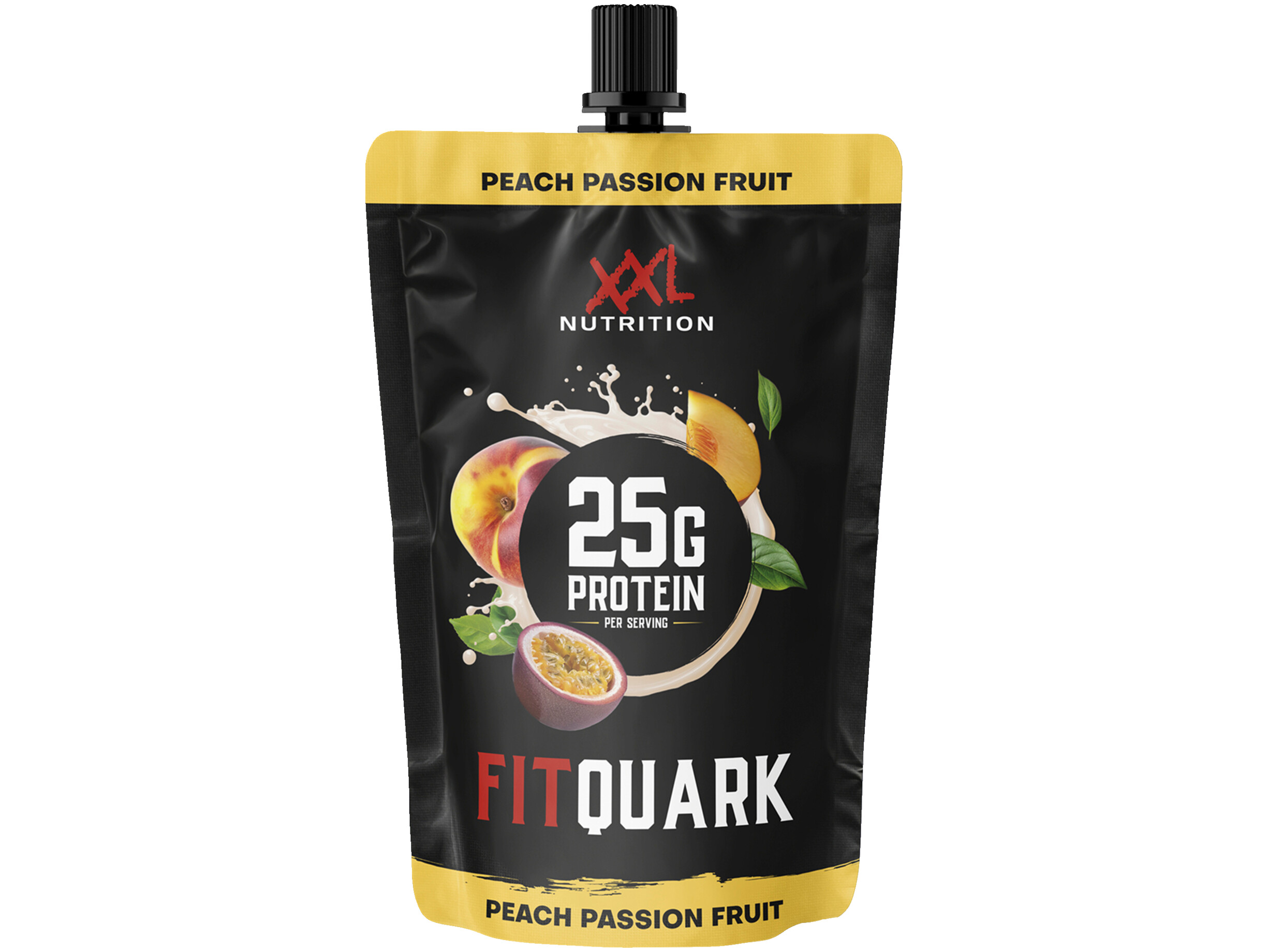 Xxl fitquark peach passion