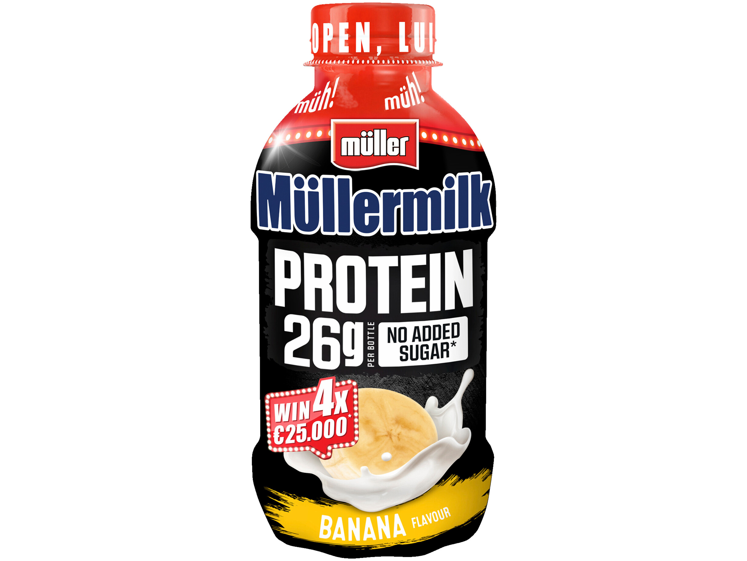 Mullermilk protein banaan