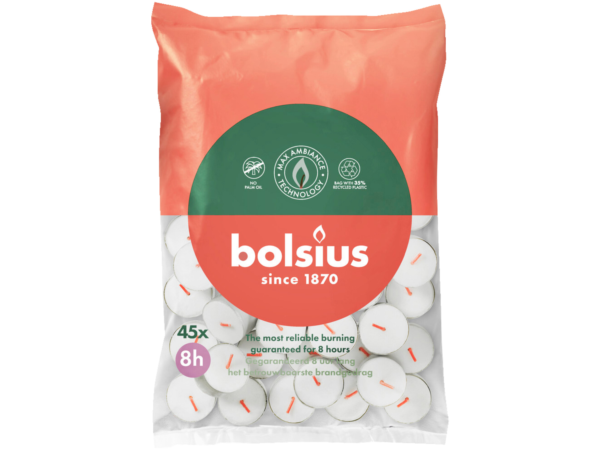 Waxinelichtjes 8 uur