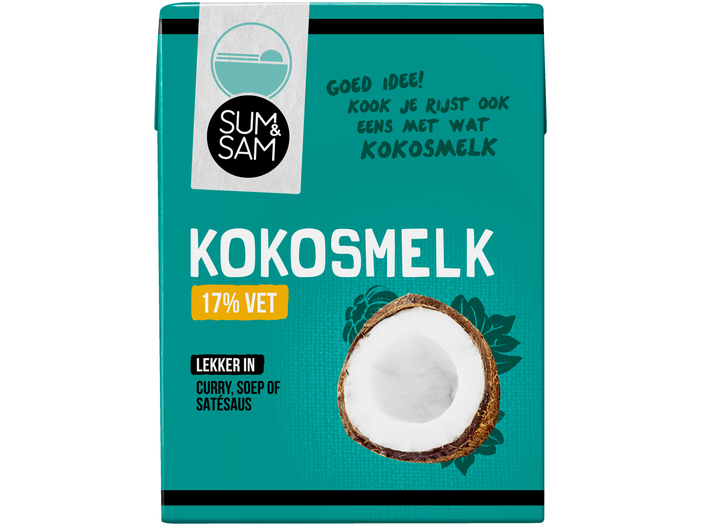 Kokosmelk 17% vet