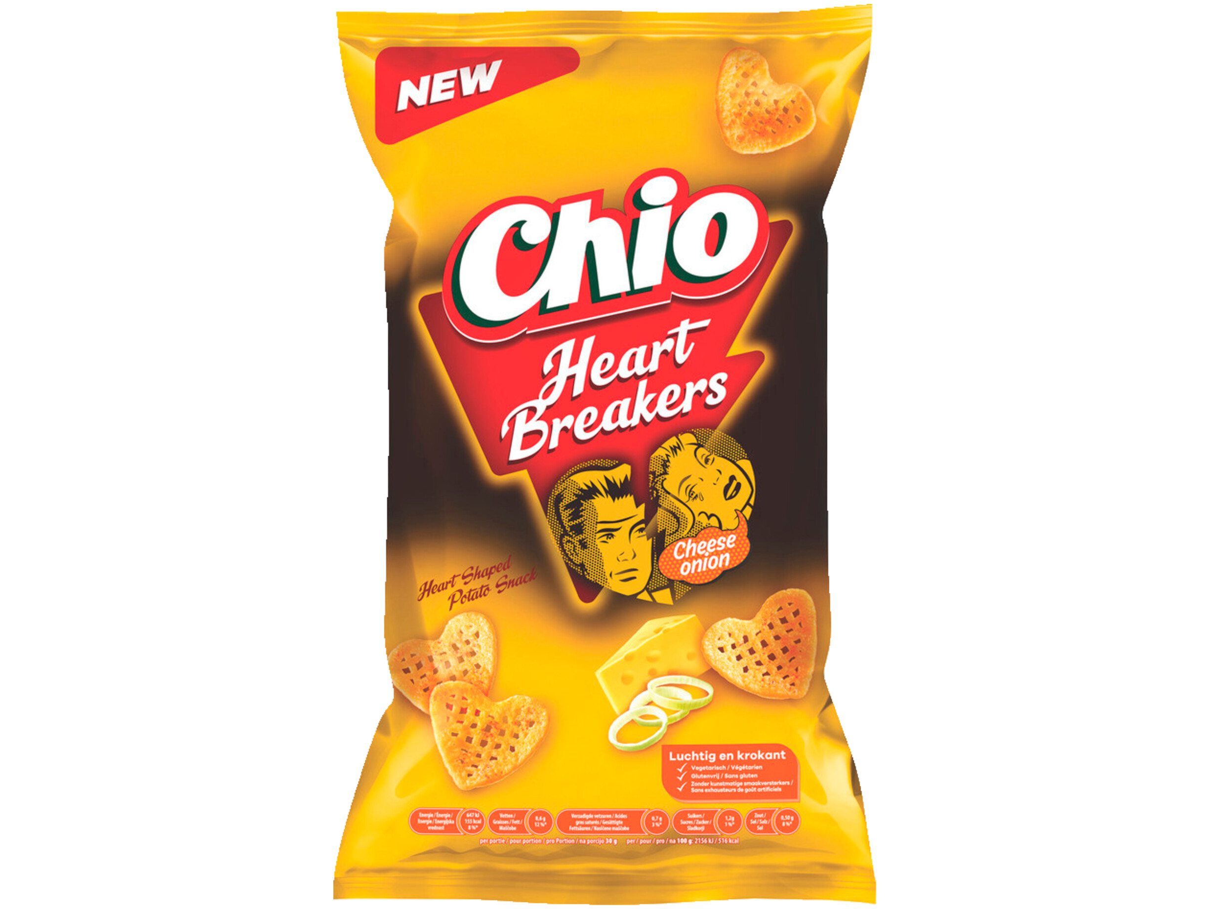 Heartbreakers cheese onion