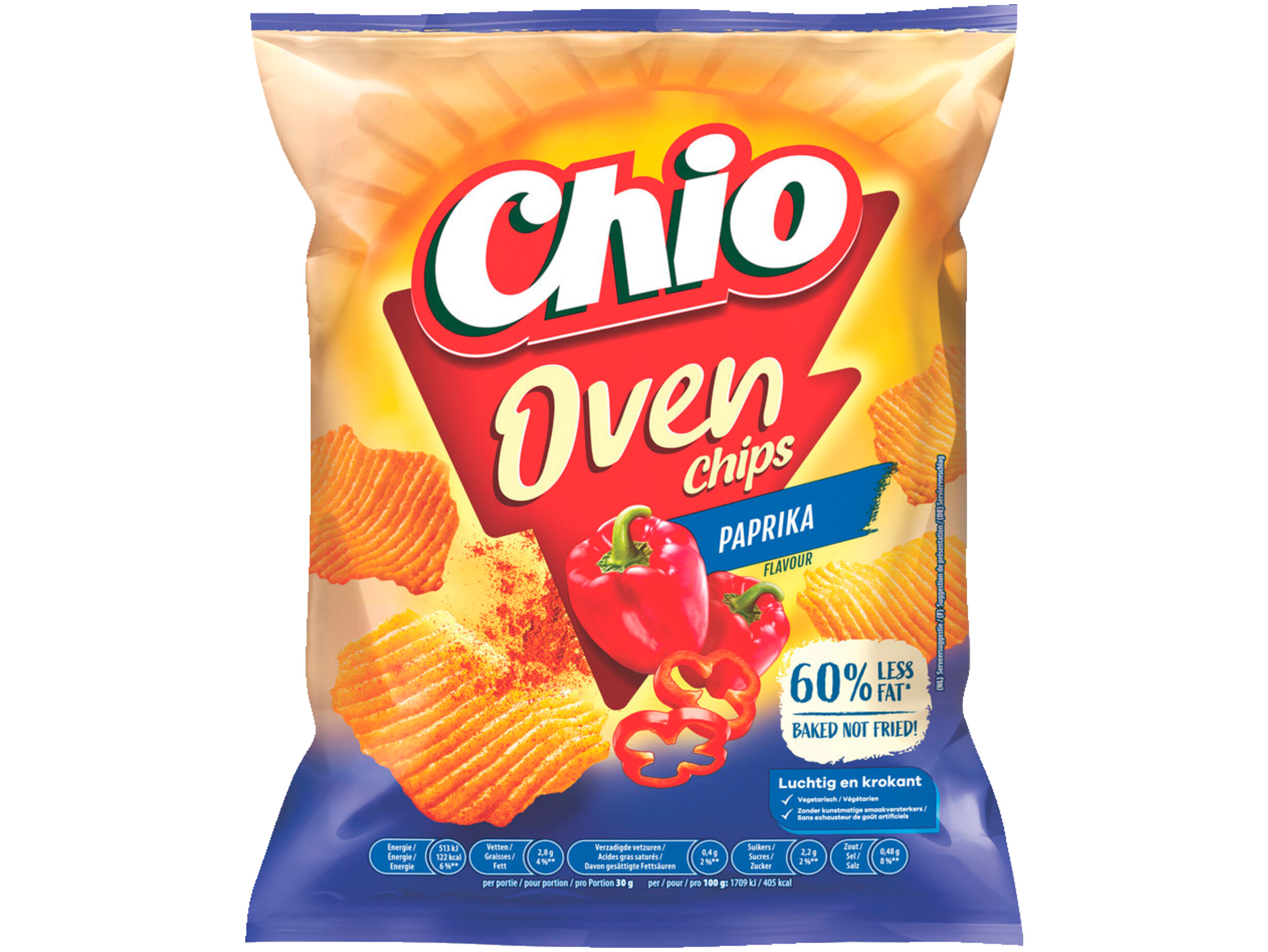 Oven baked paprika
