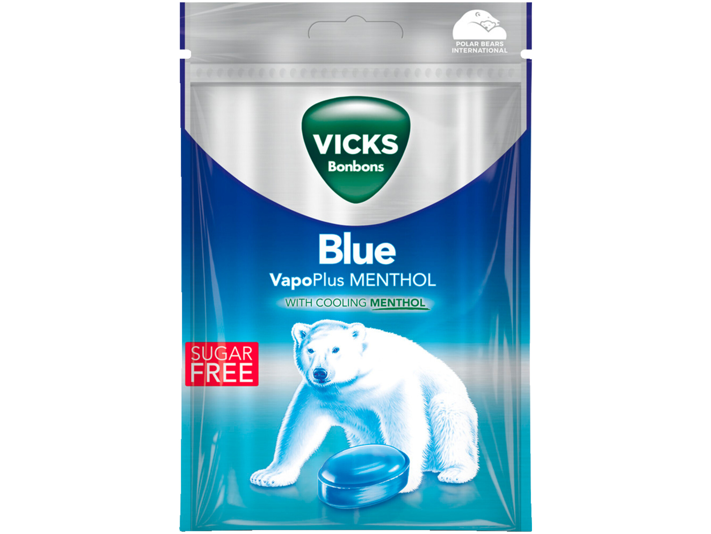 Blue menthol suikervrij