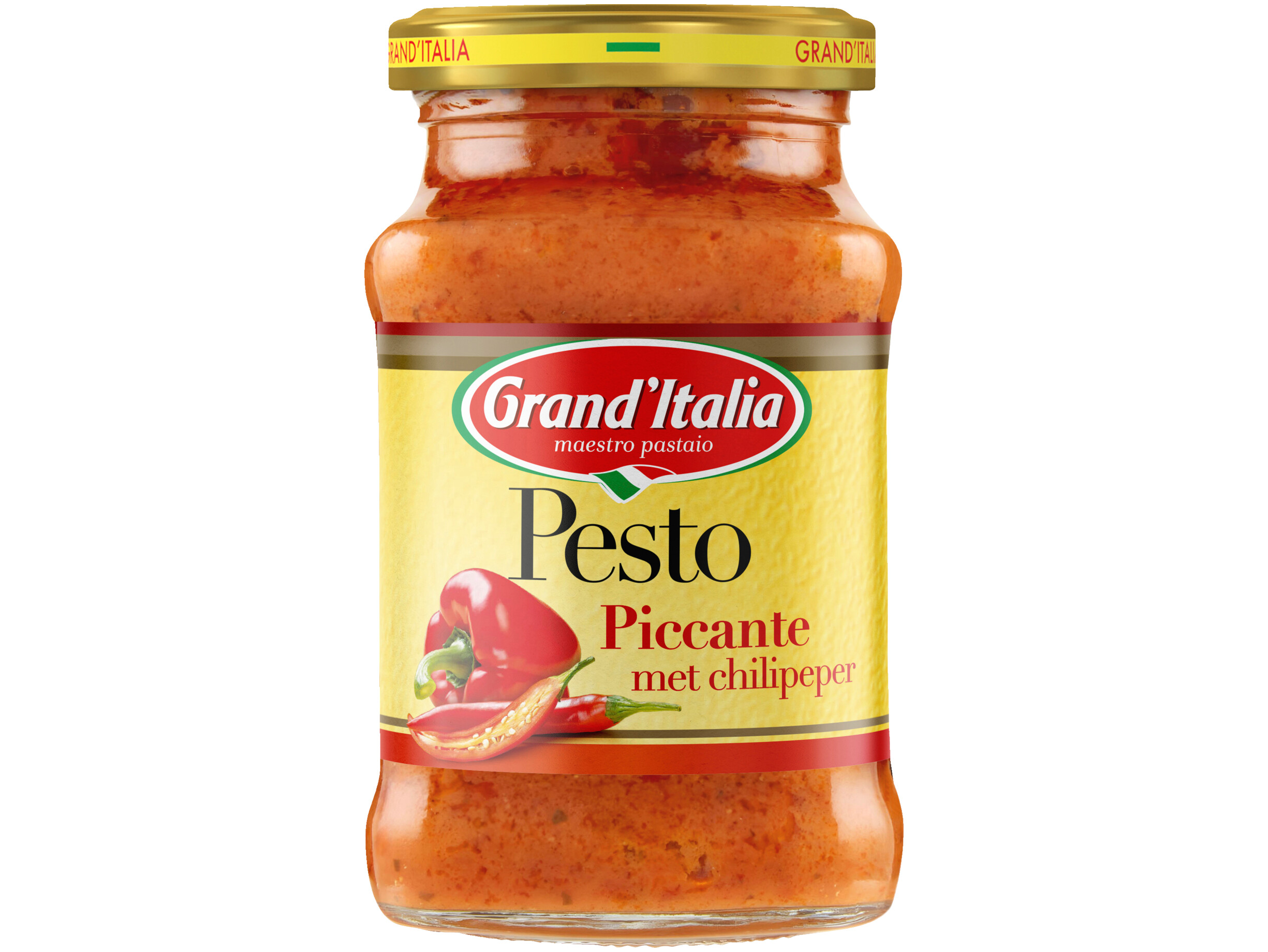 Pesto piccante met chilipeper