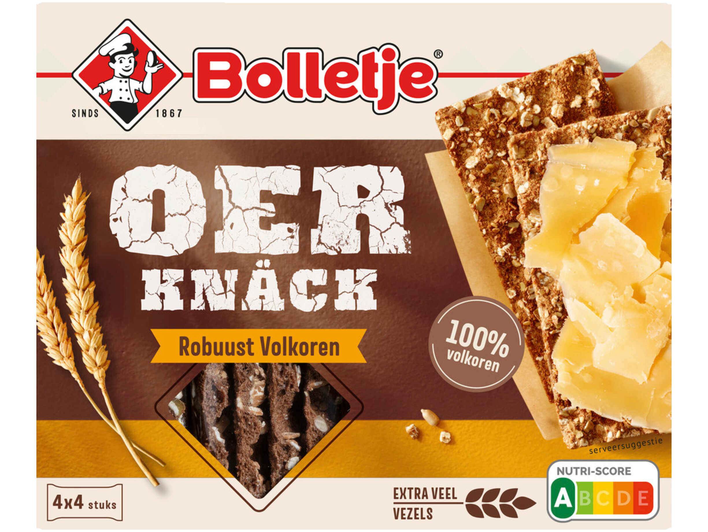 Knackebrod oerknack robuust volkoren