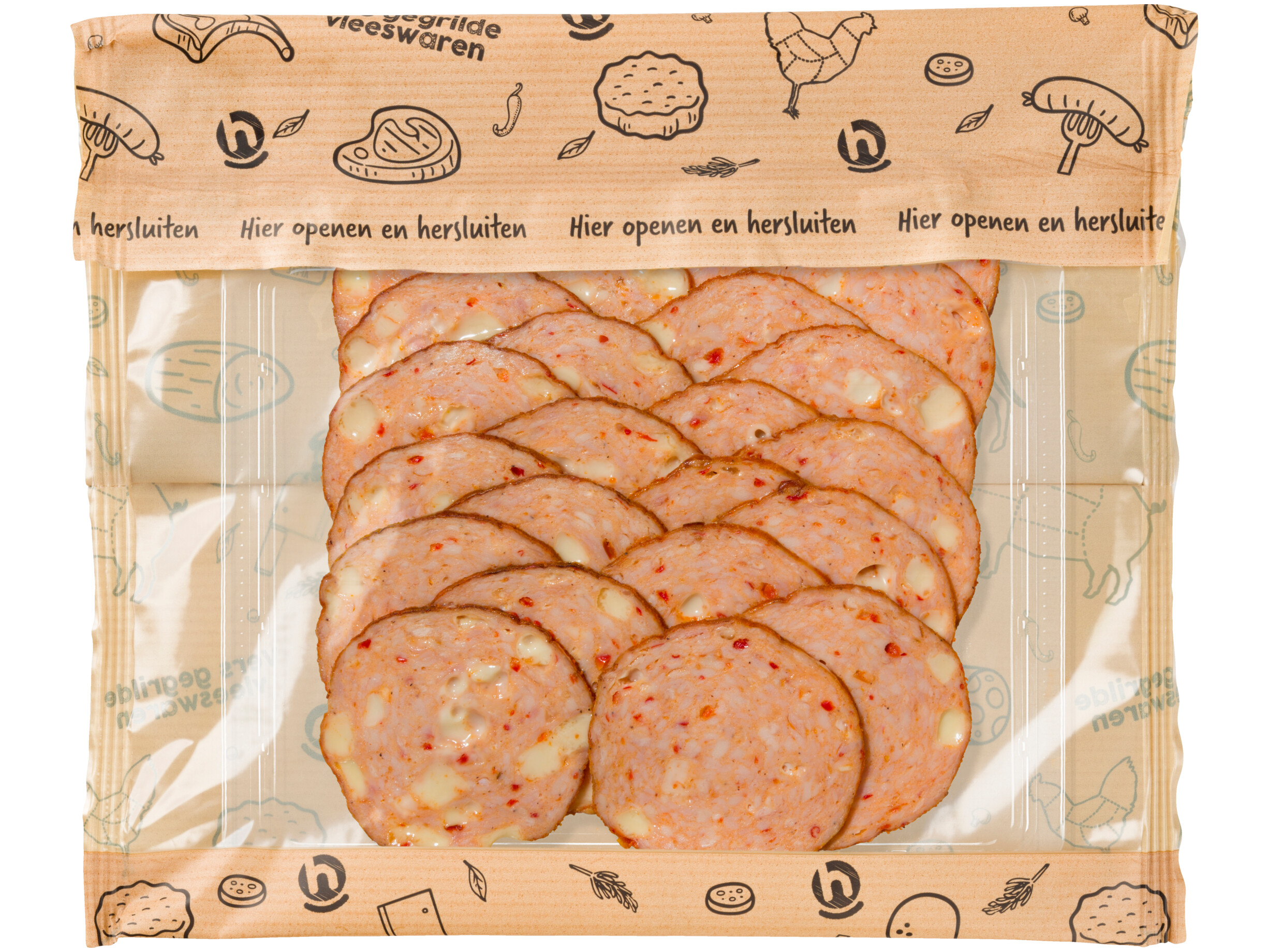 Kipgrillworst pikant kaas