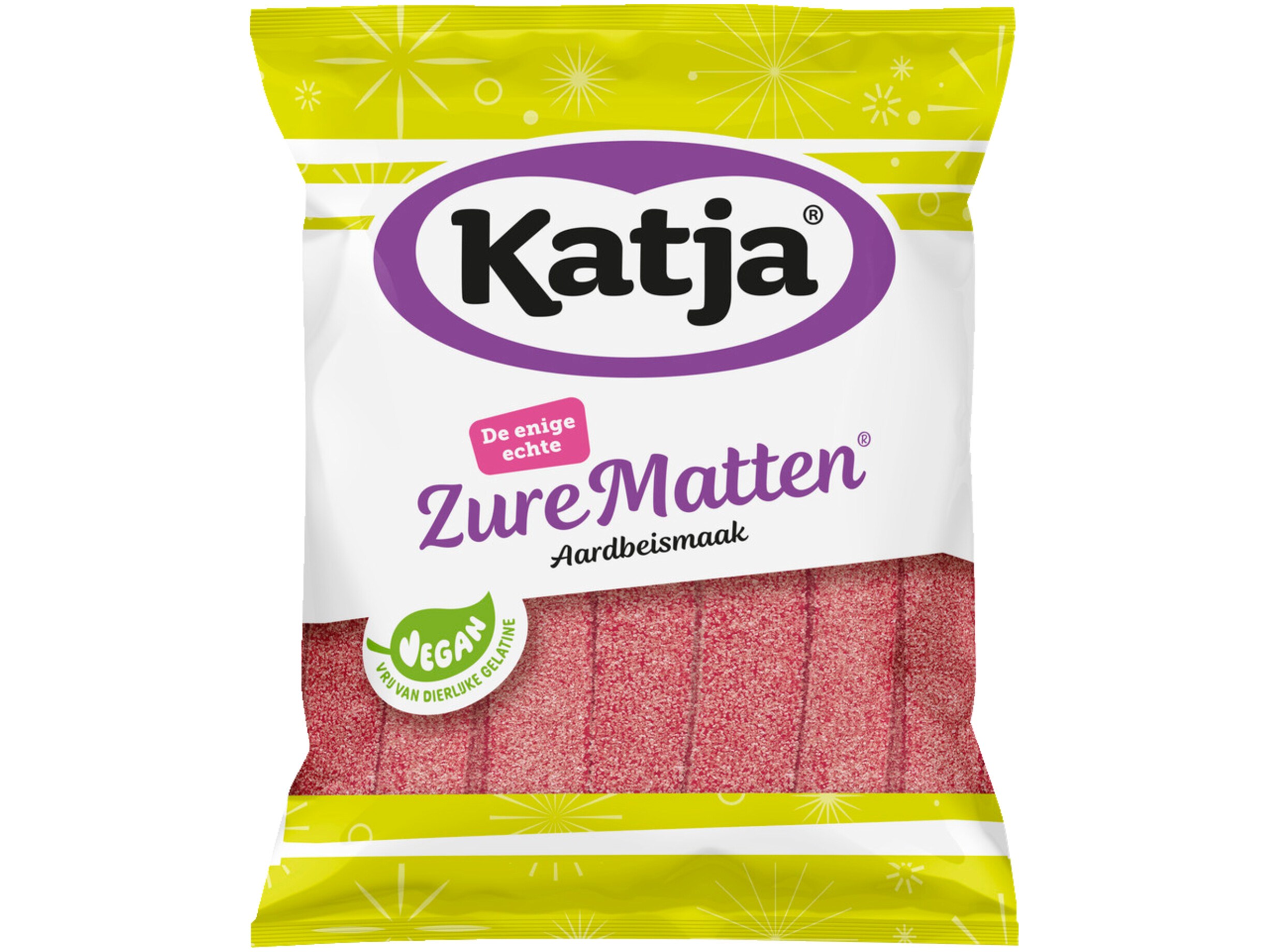 Zure matten aardbei