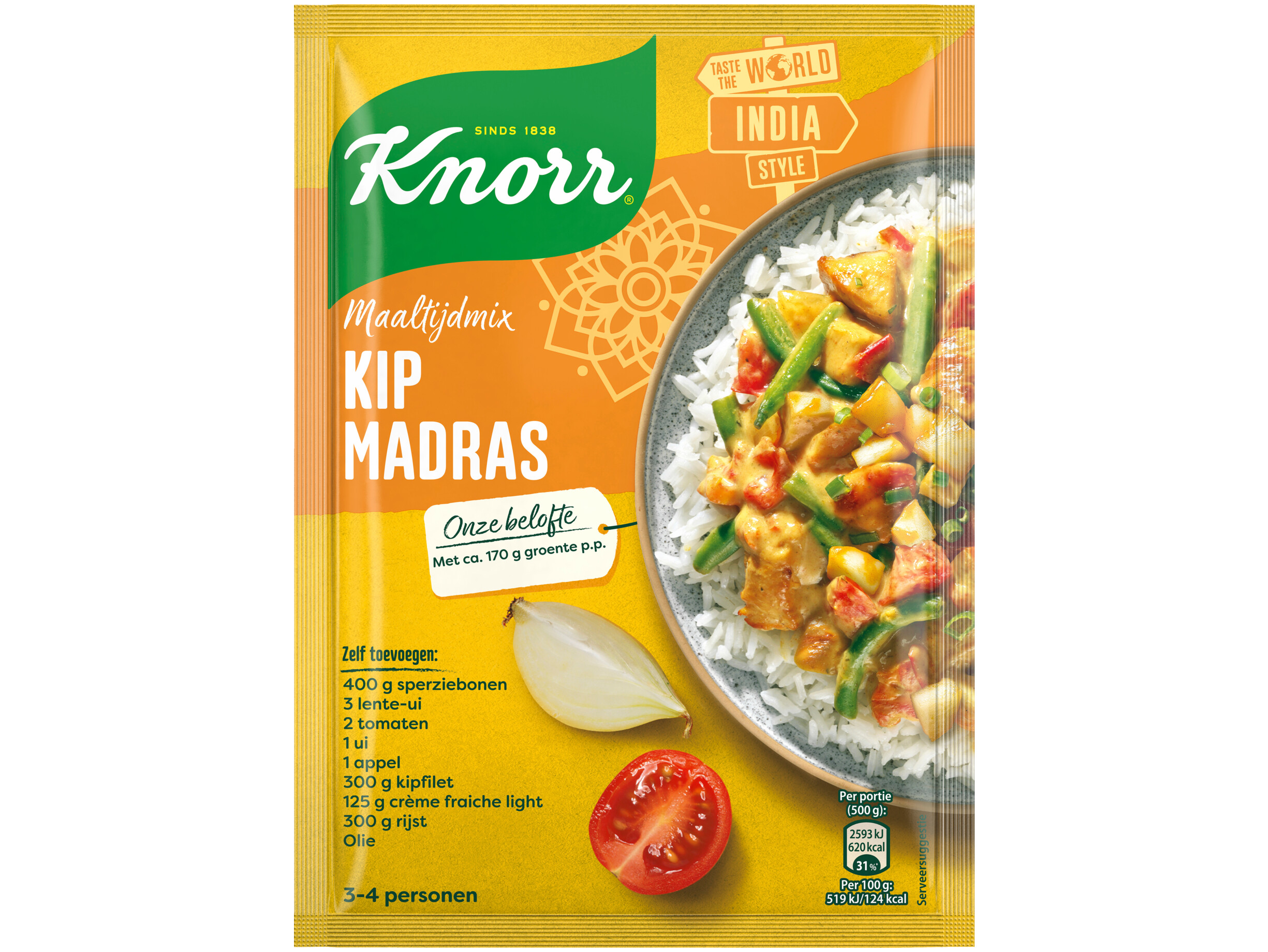 Maaltijdmix kip madras