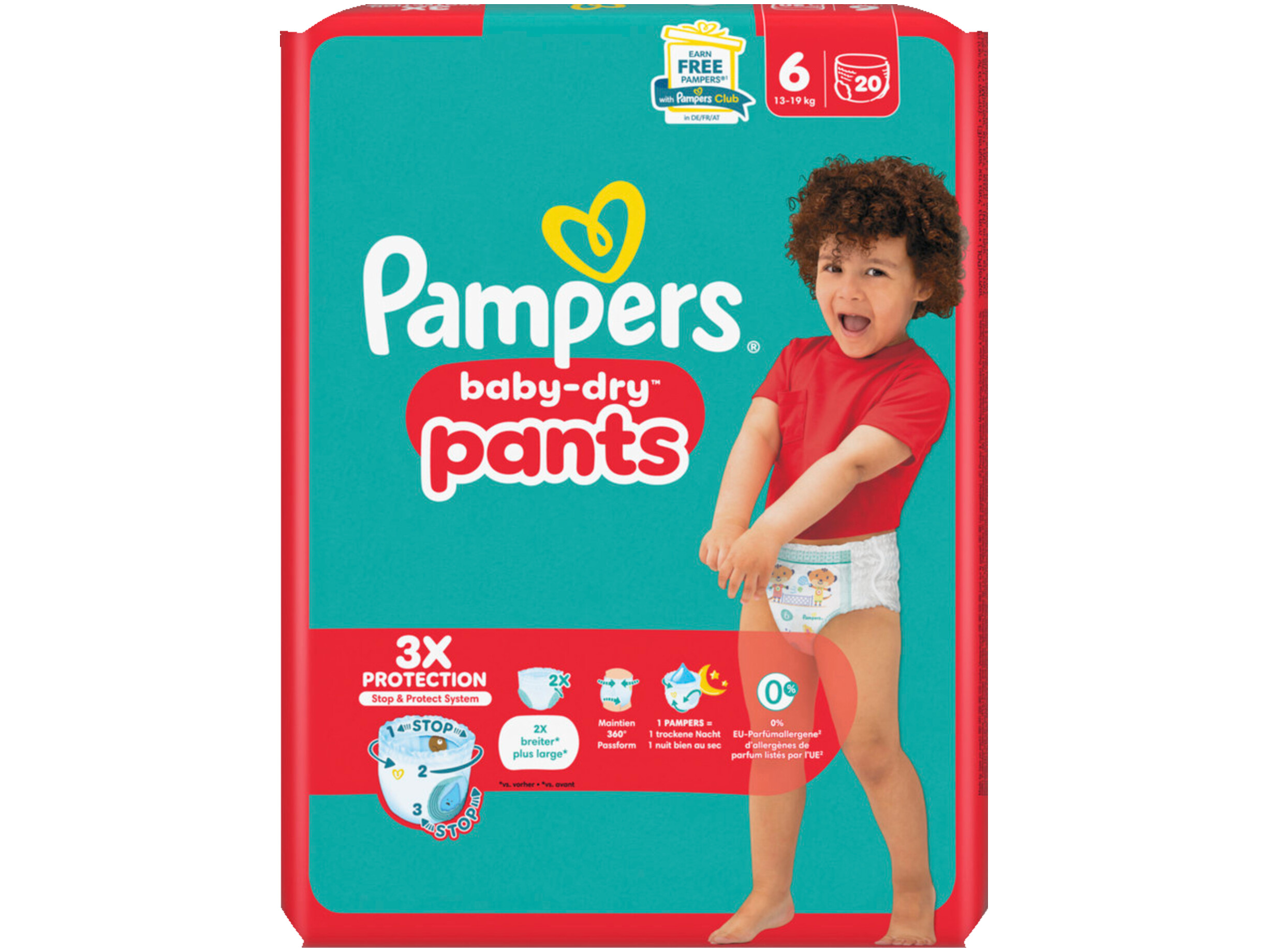 Baby dry pants maat 6