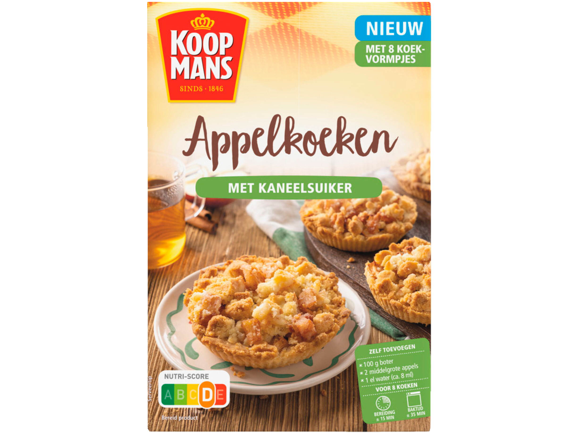 Mix voor appelkoeken