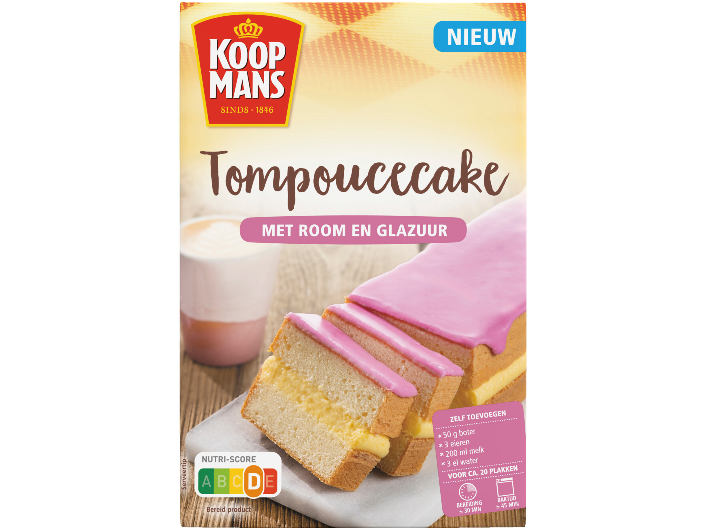 Mix voor tompoucecake