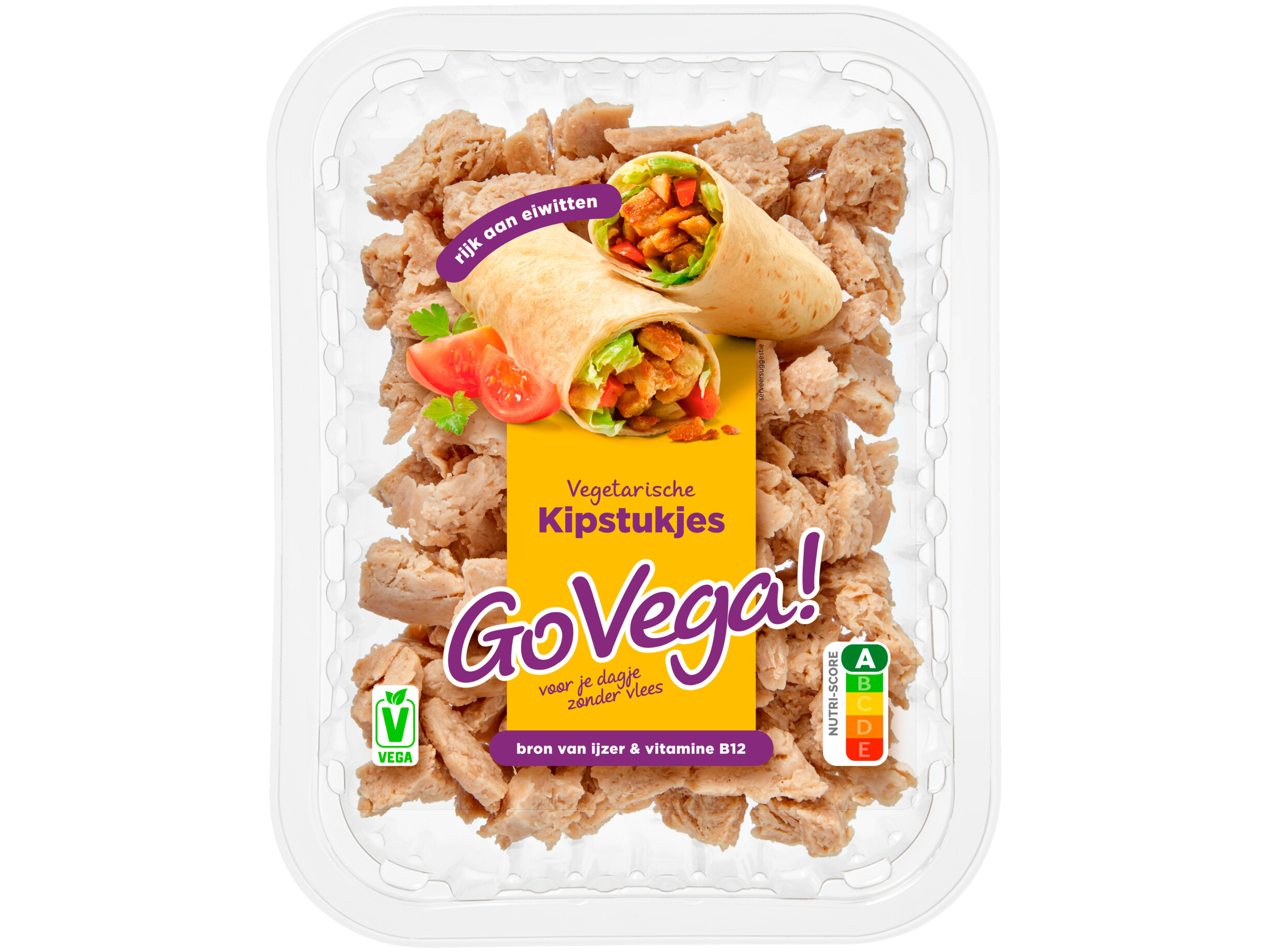 Plantaardige kipstukjes