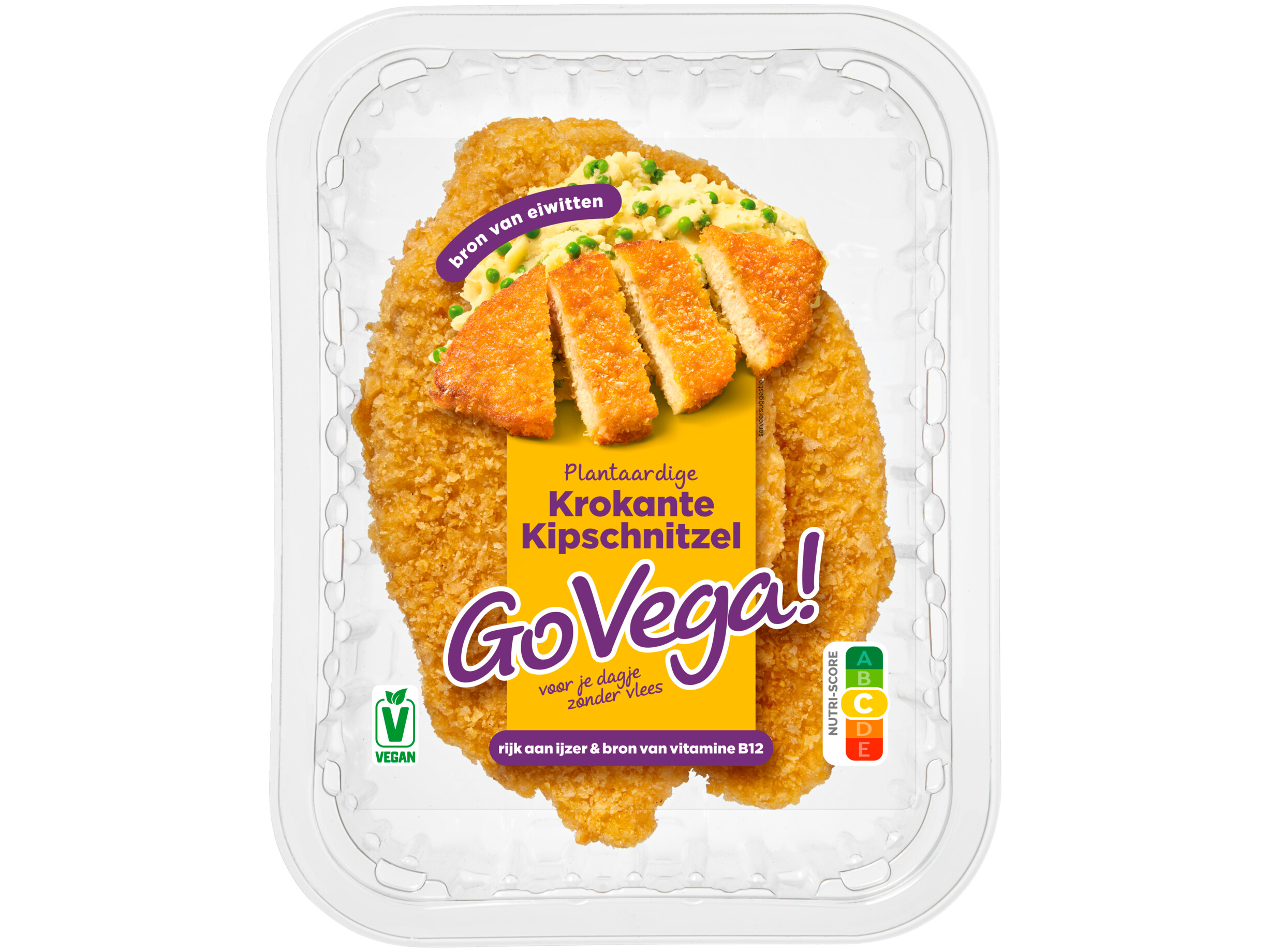 Krokante kipschnitzel