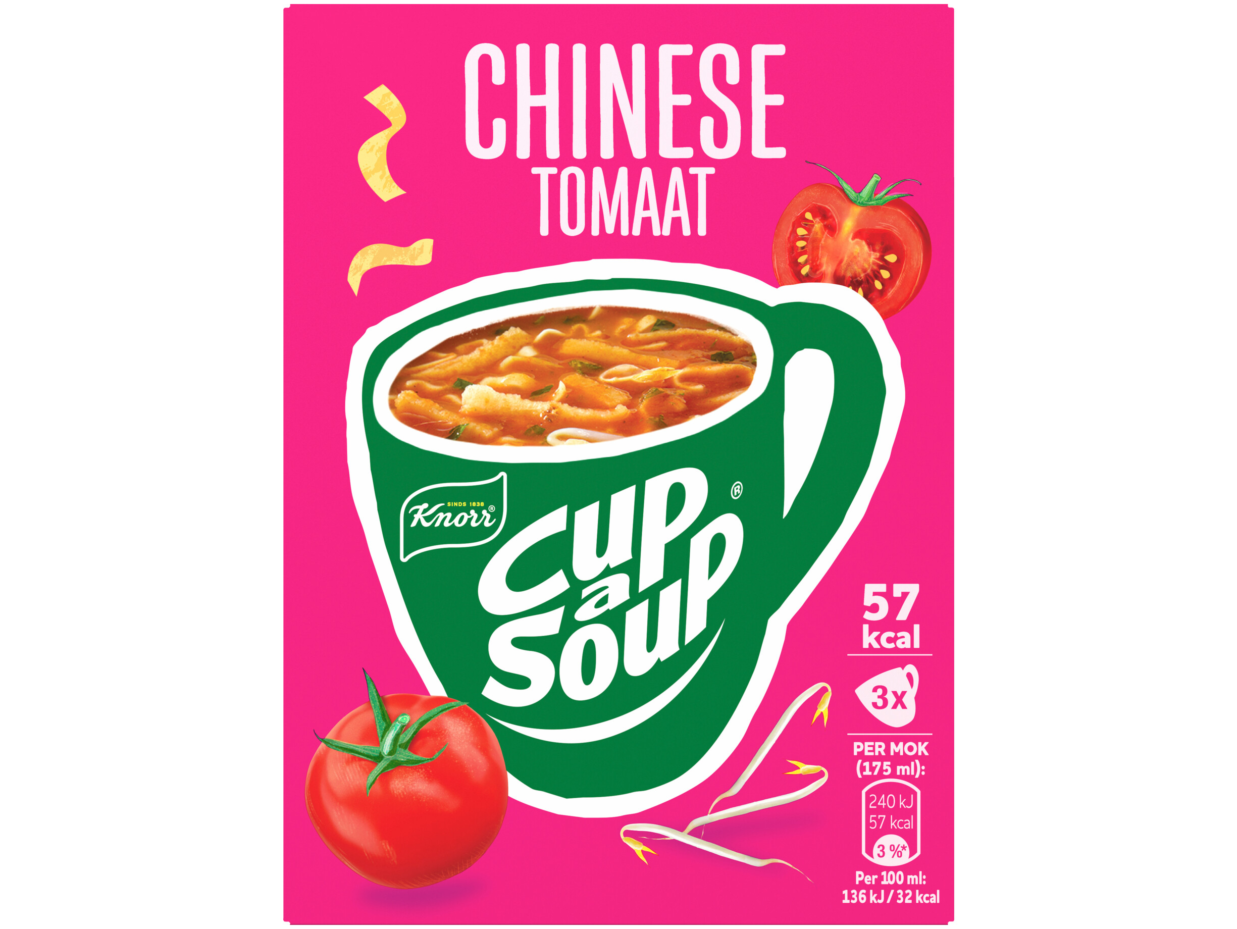 Cup a soup chinese tomaat