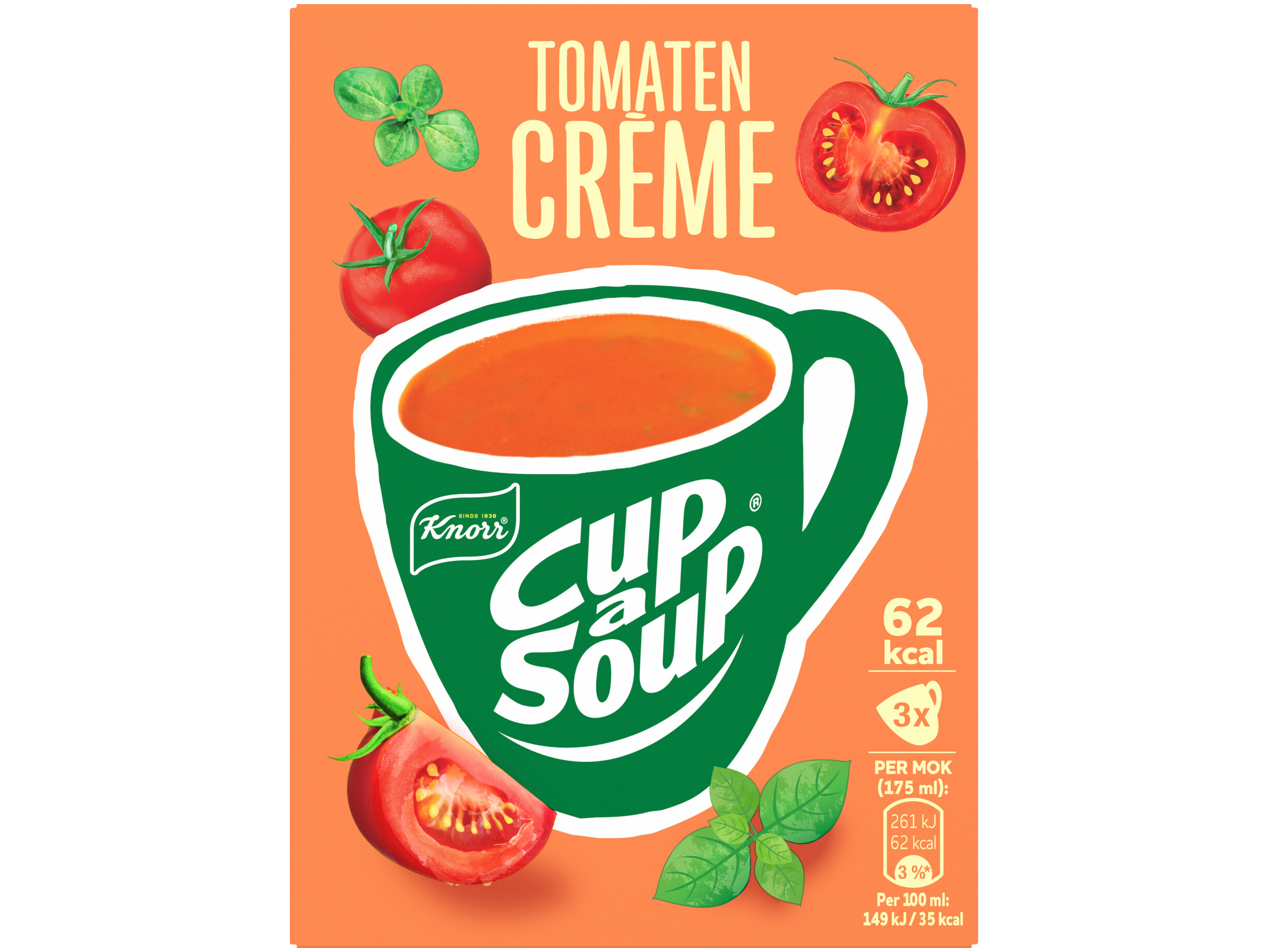 Cup a soup tomato cream