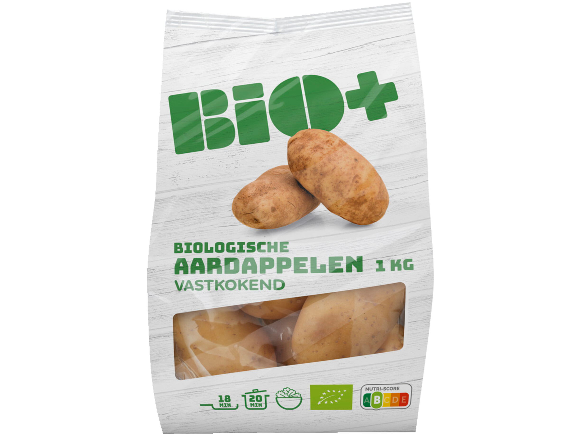 Bio aardappelen vastkokend