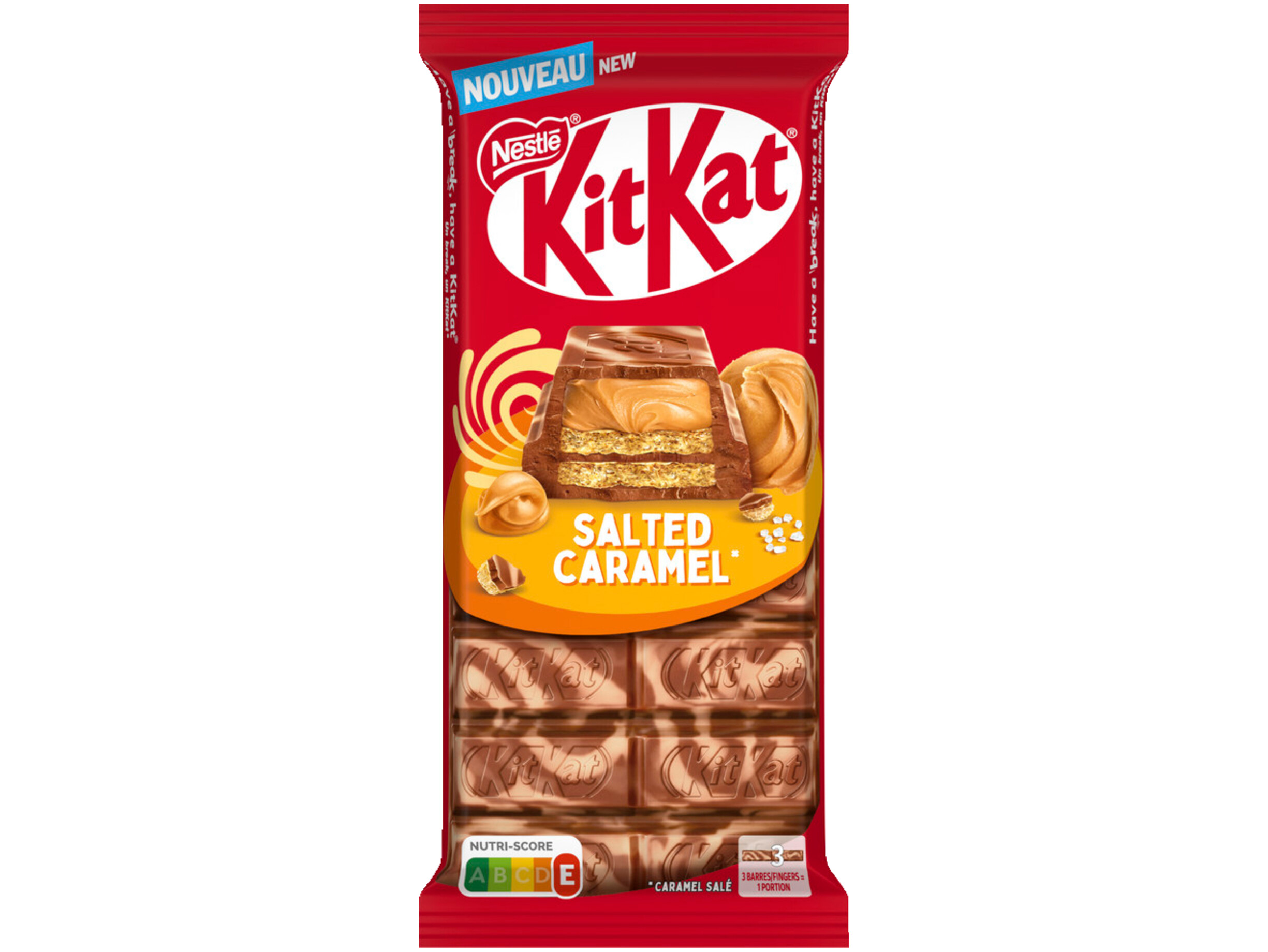 Chocoladereep salted caramel