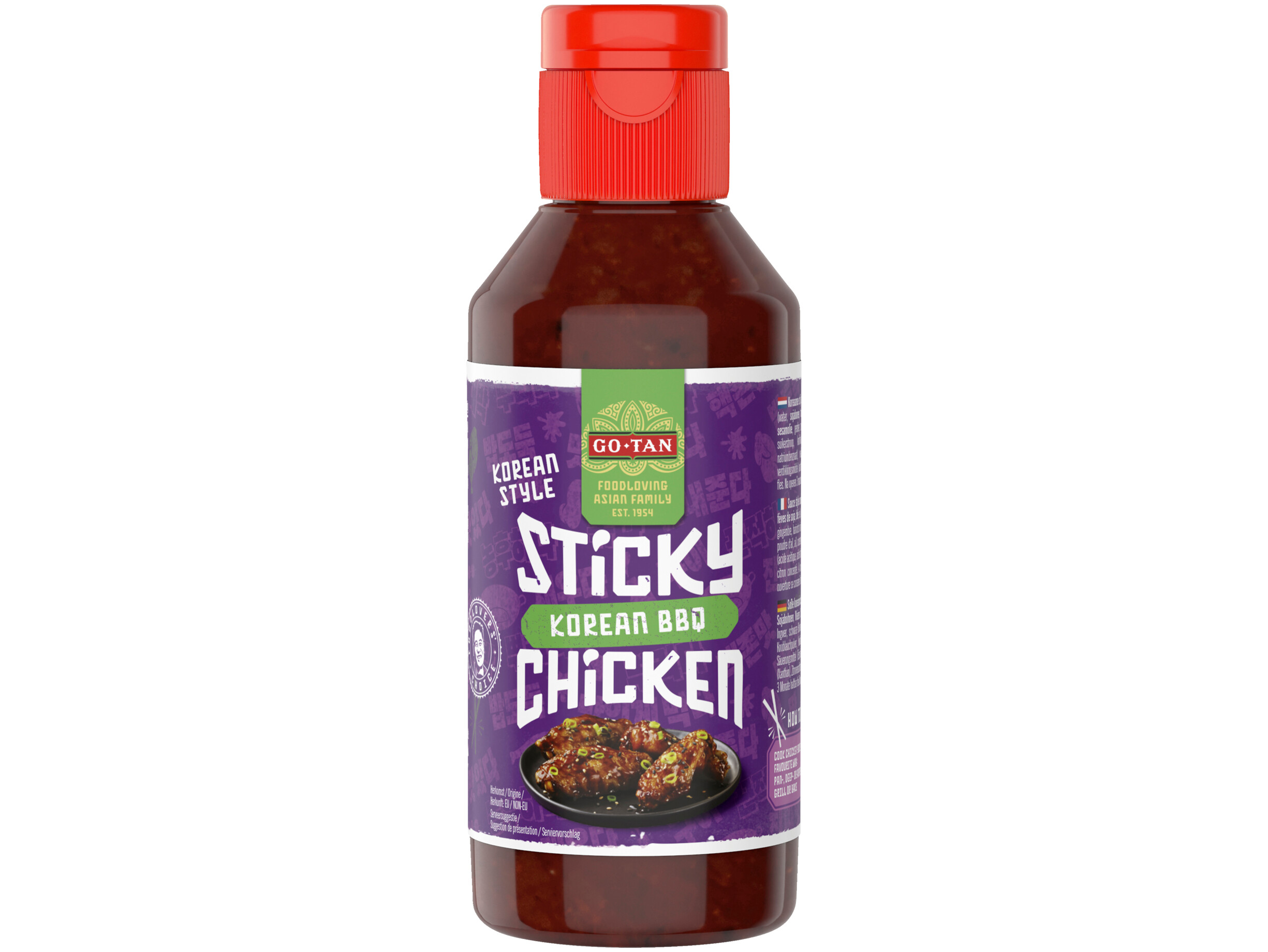 Sticky chicken korean bbq