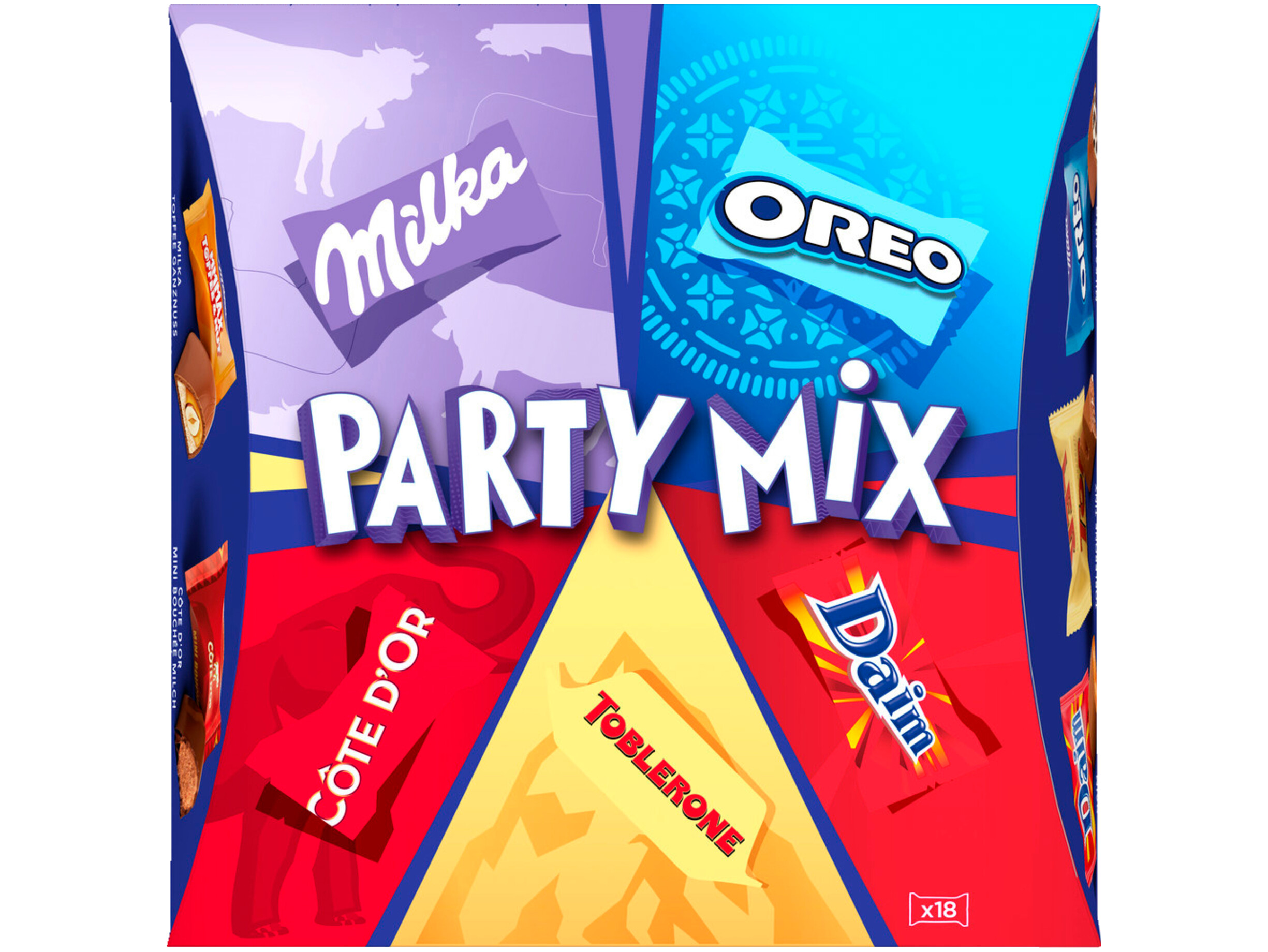 Party mix chocolaatjes