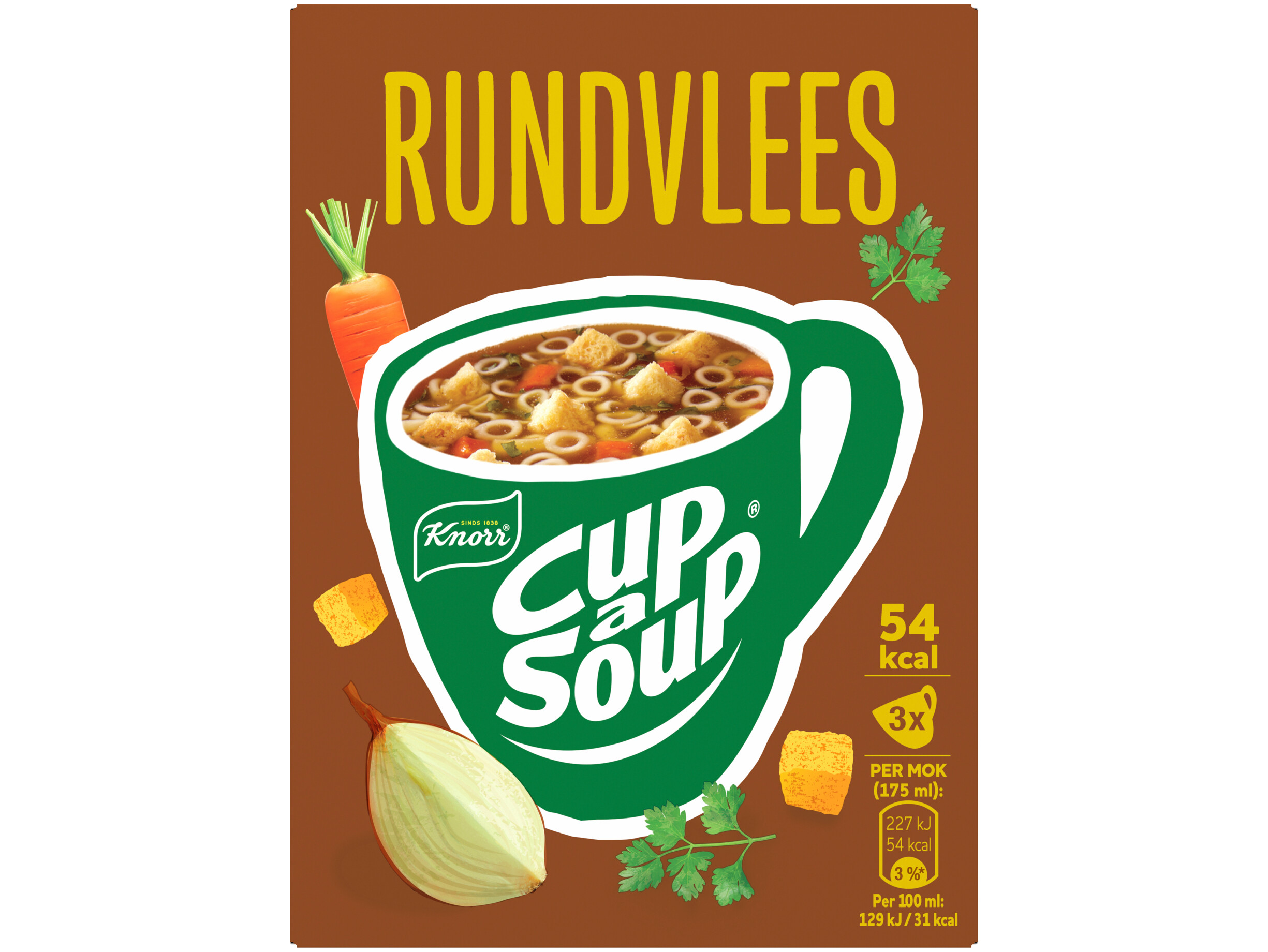 Cup a soup rundvlees