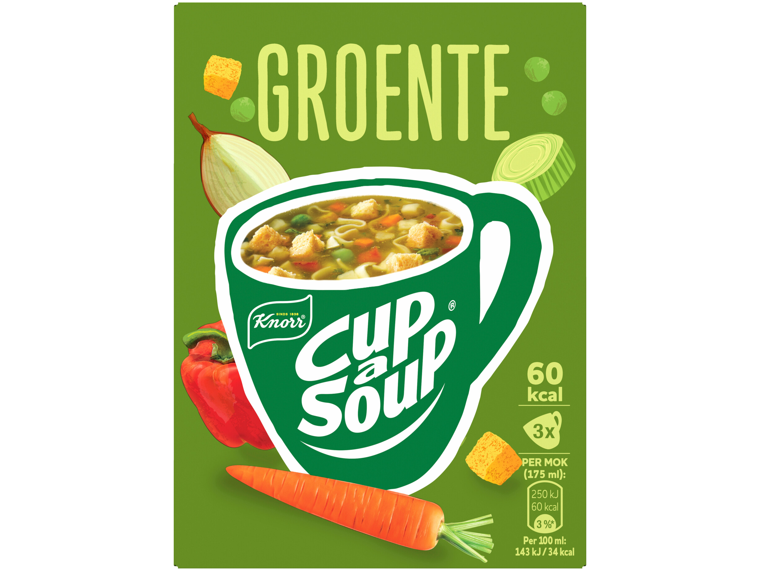 Cup a soup groente