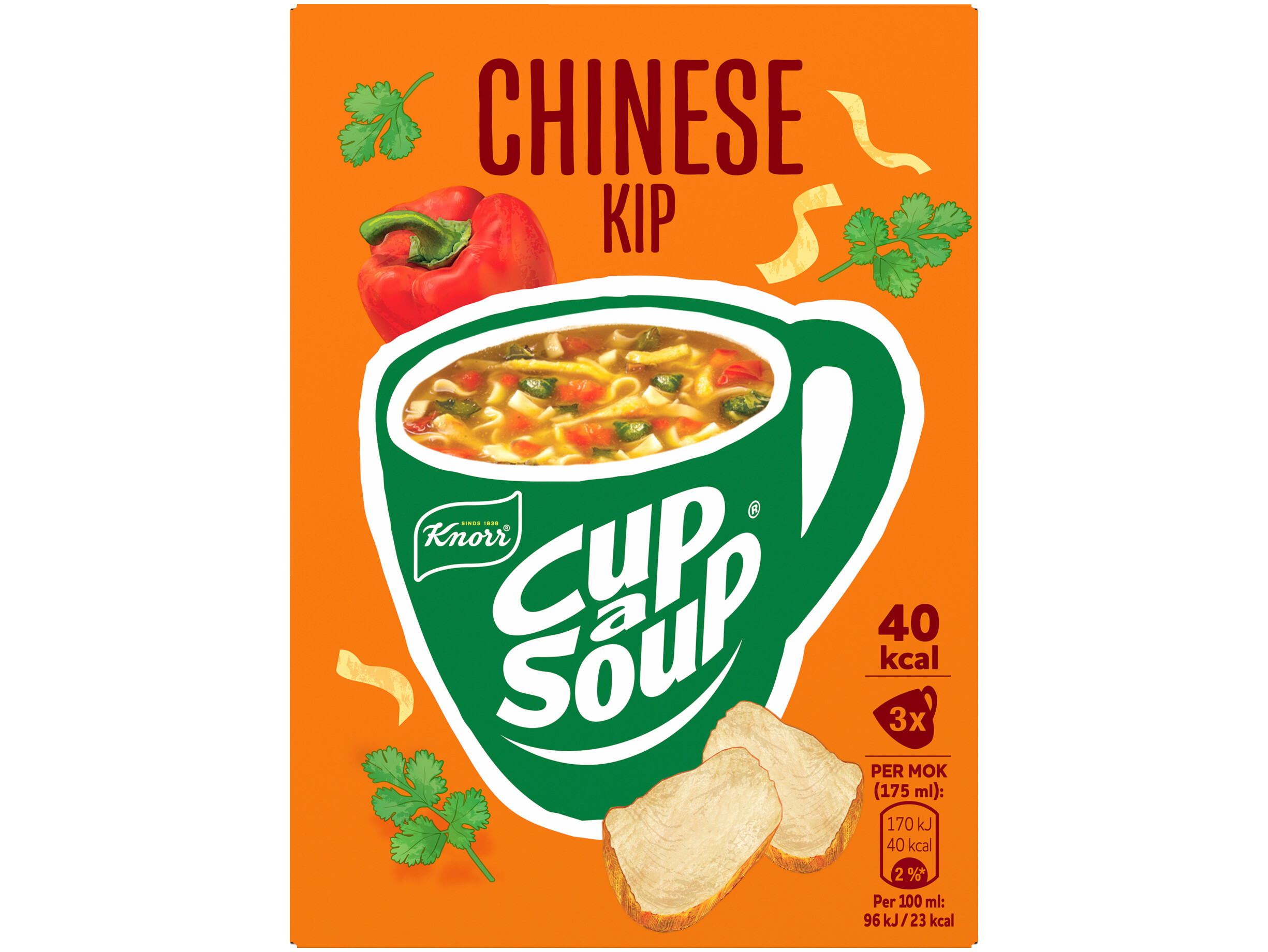 Cup a soup chinese kip