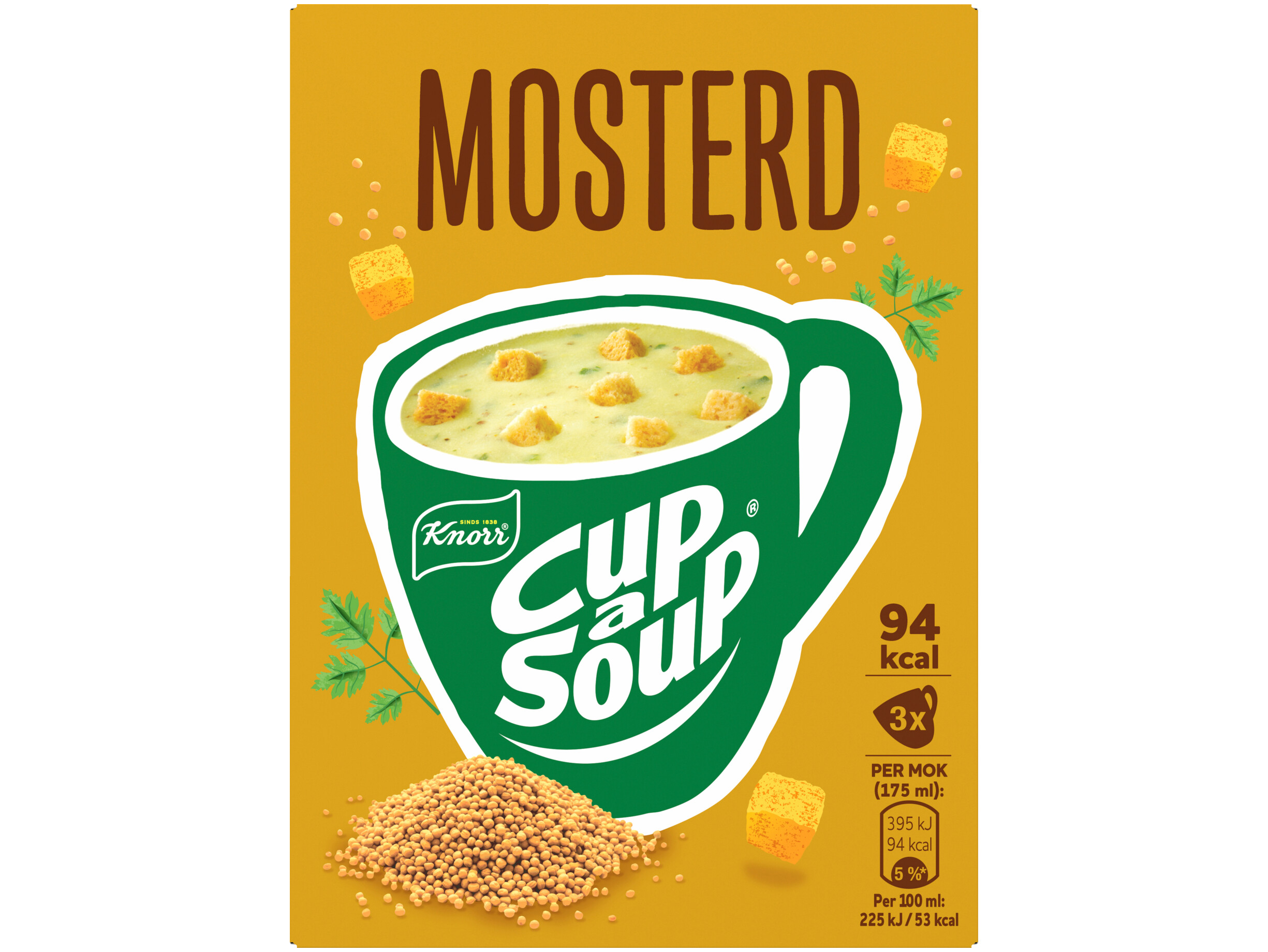Cup a soup mosterd