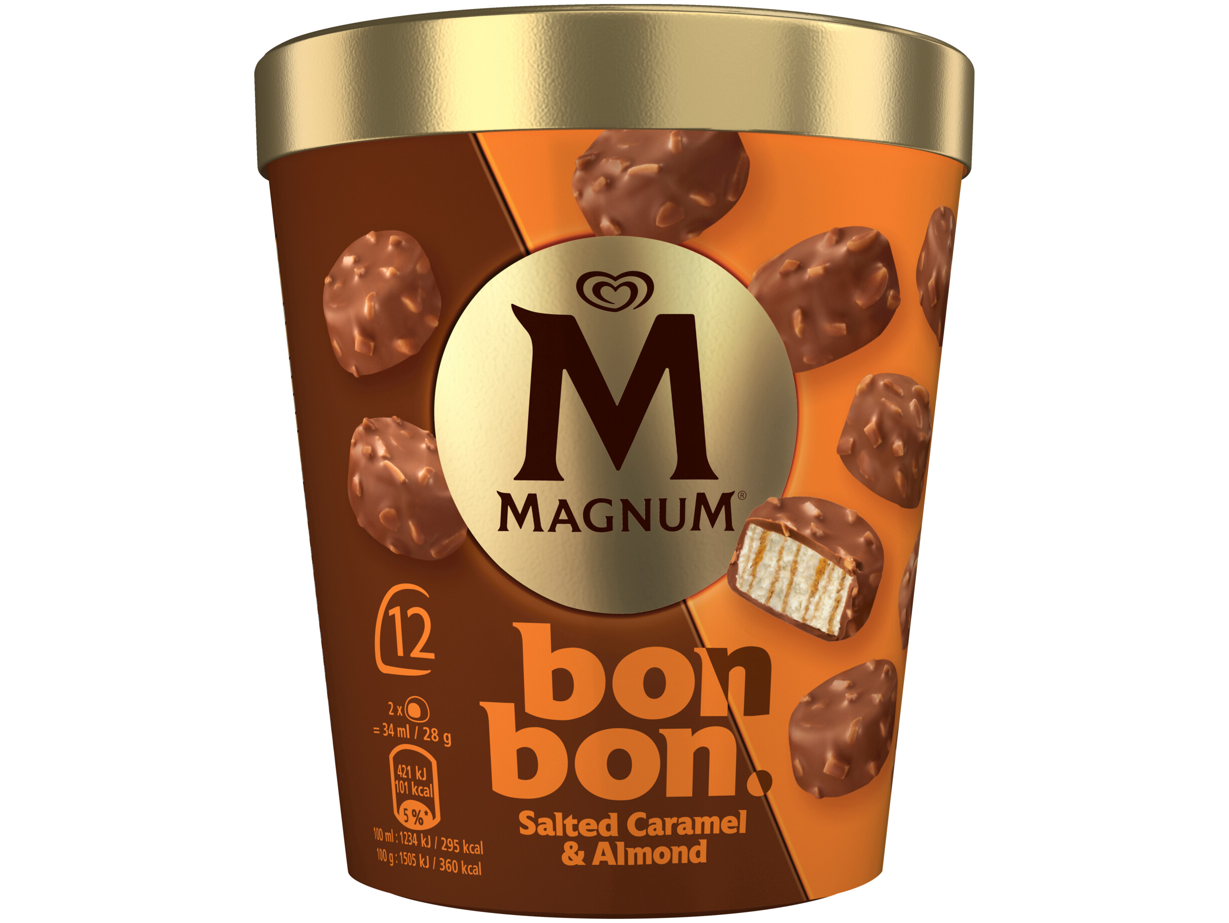Bonbon salted caramel almond