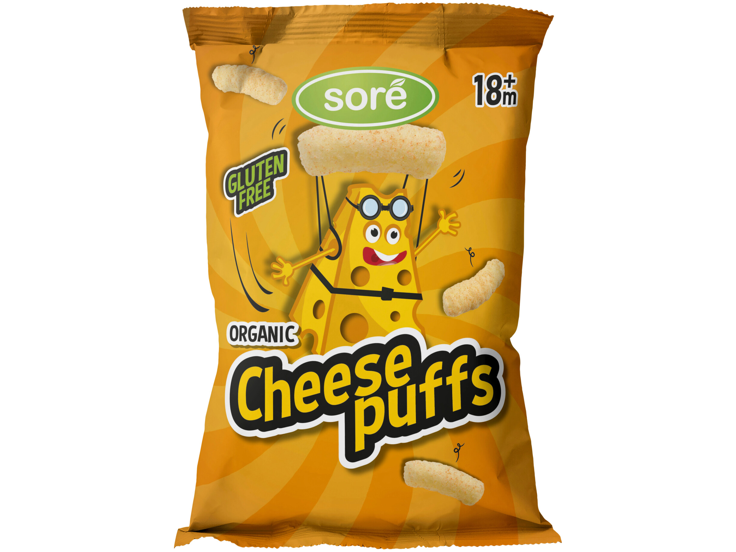 Cheese puffs 18+ mnd