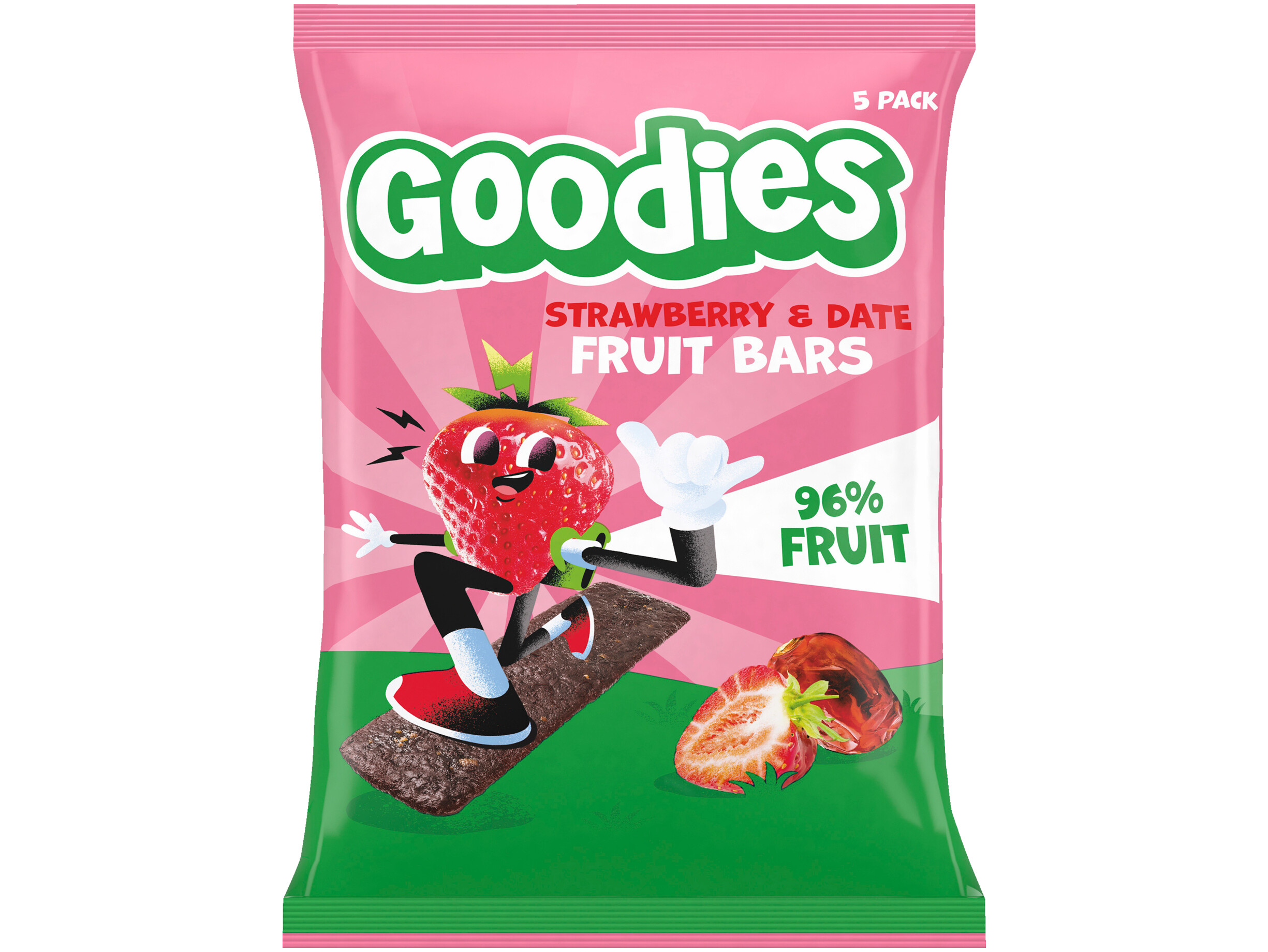 Fruitbar aardbei & dadel