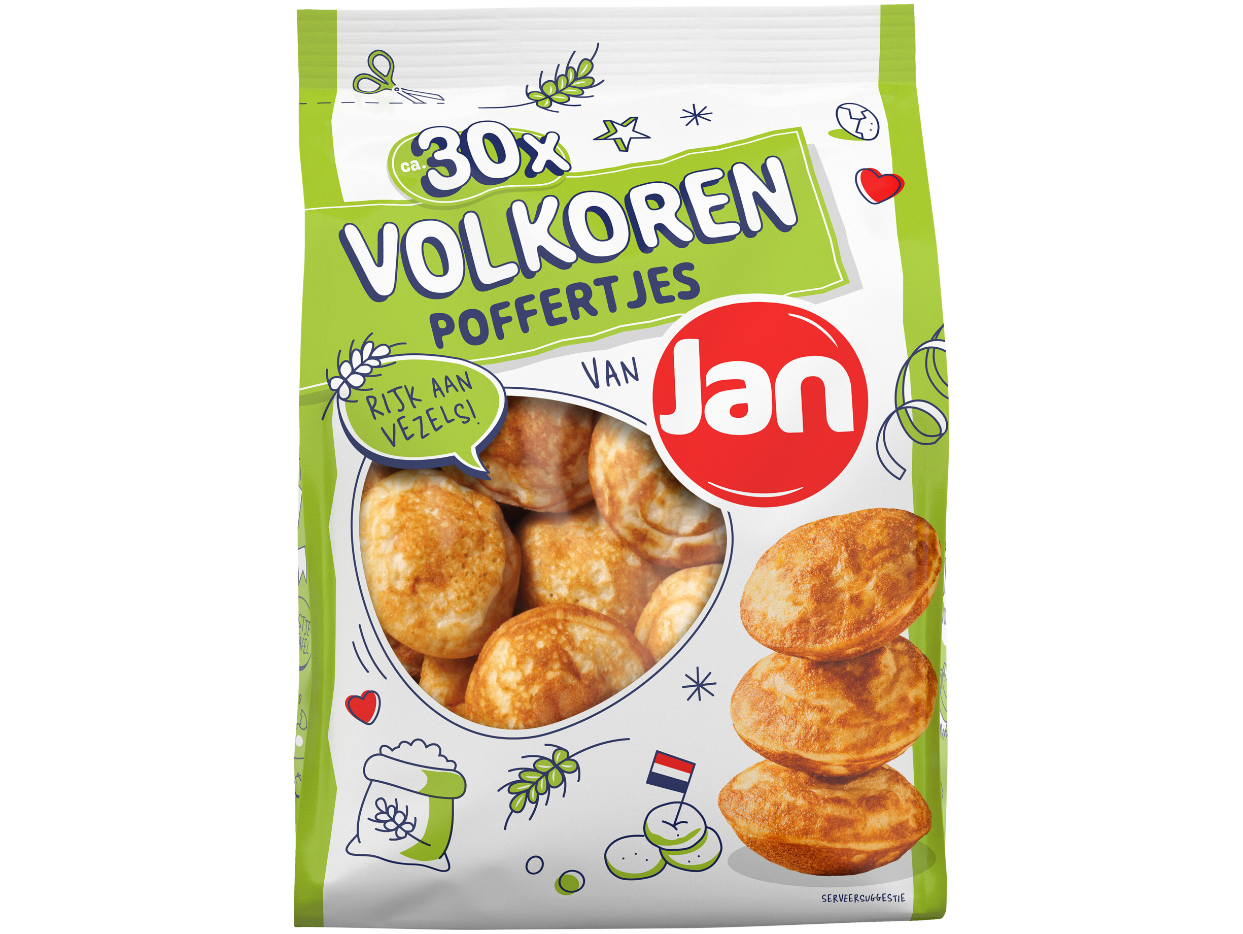 Poffertjes volkoren