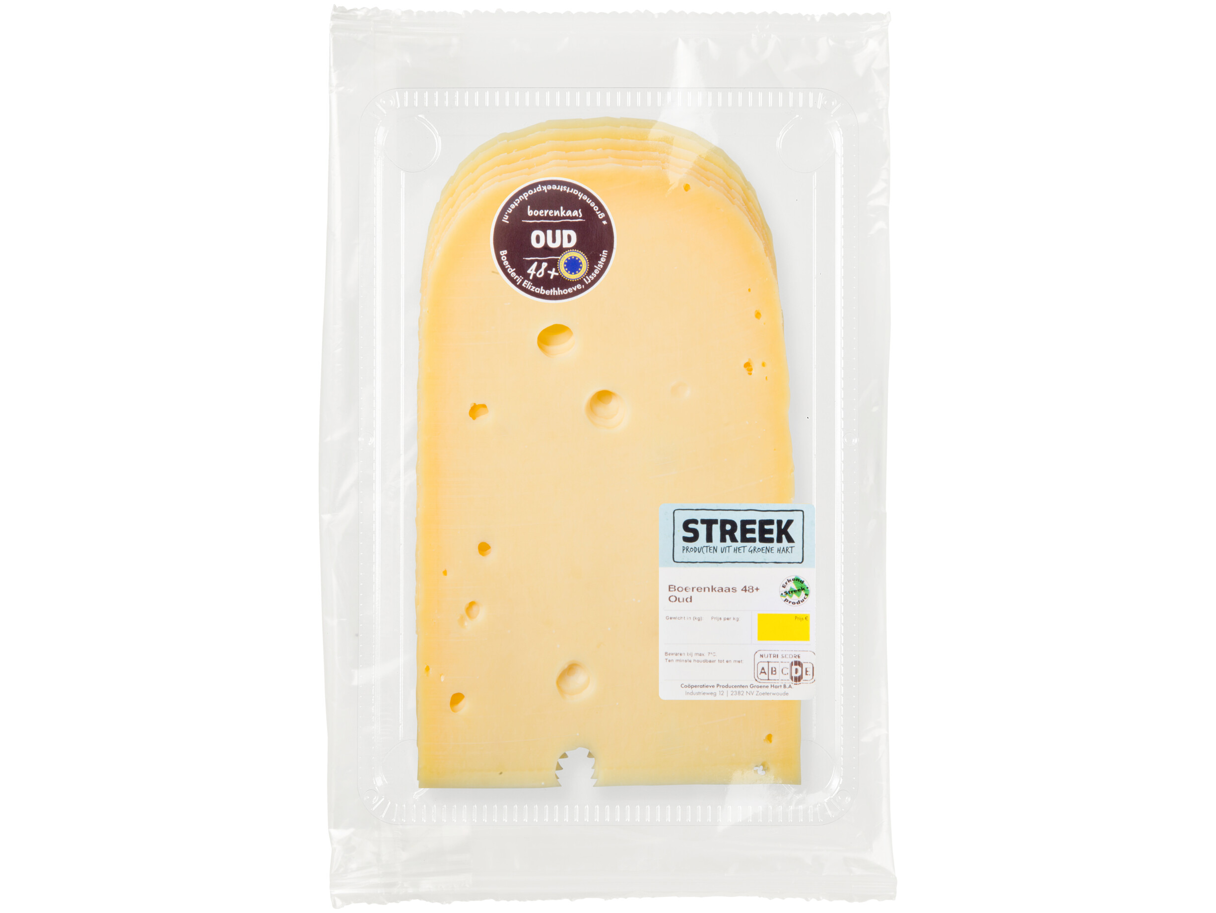 Boerenkaas oud 48+ plakken