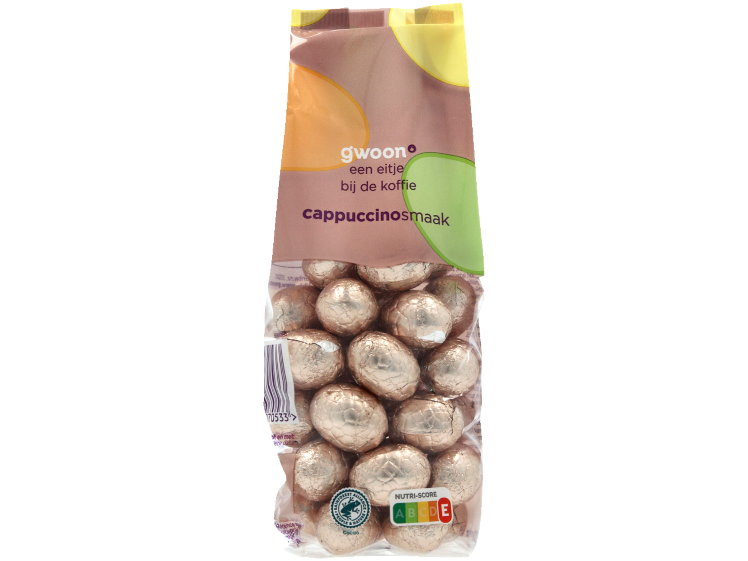 Paaseitjes melk cappuccino